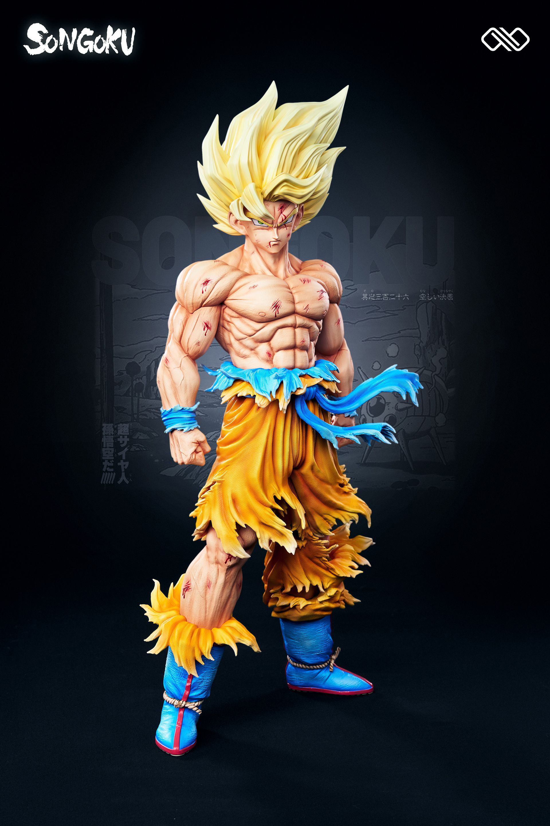 【Pre-sale】1/6 & 1/4 & 1/2 Scale First Meet Super Saiyan Son Goku-∞ Studio