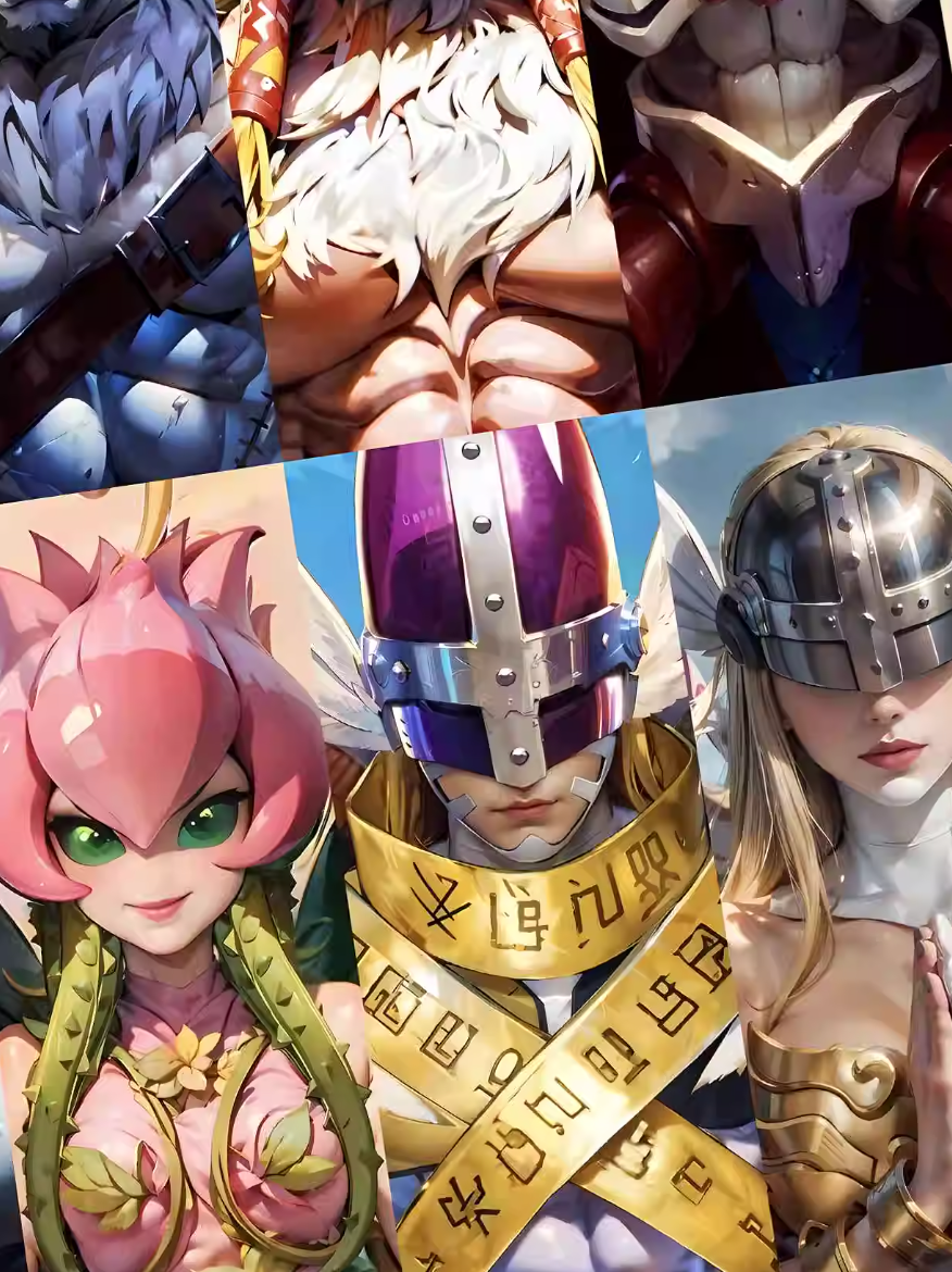 【Pre-sale】Decorative Painting of Digitmon Adventure-XingKong Studio