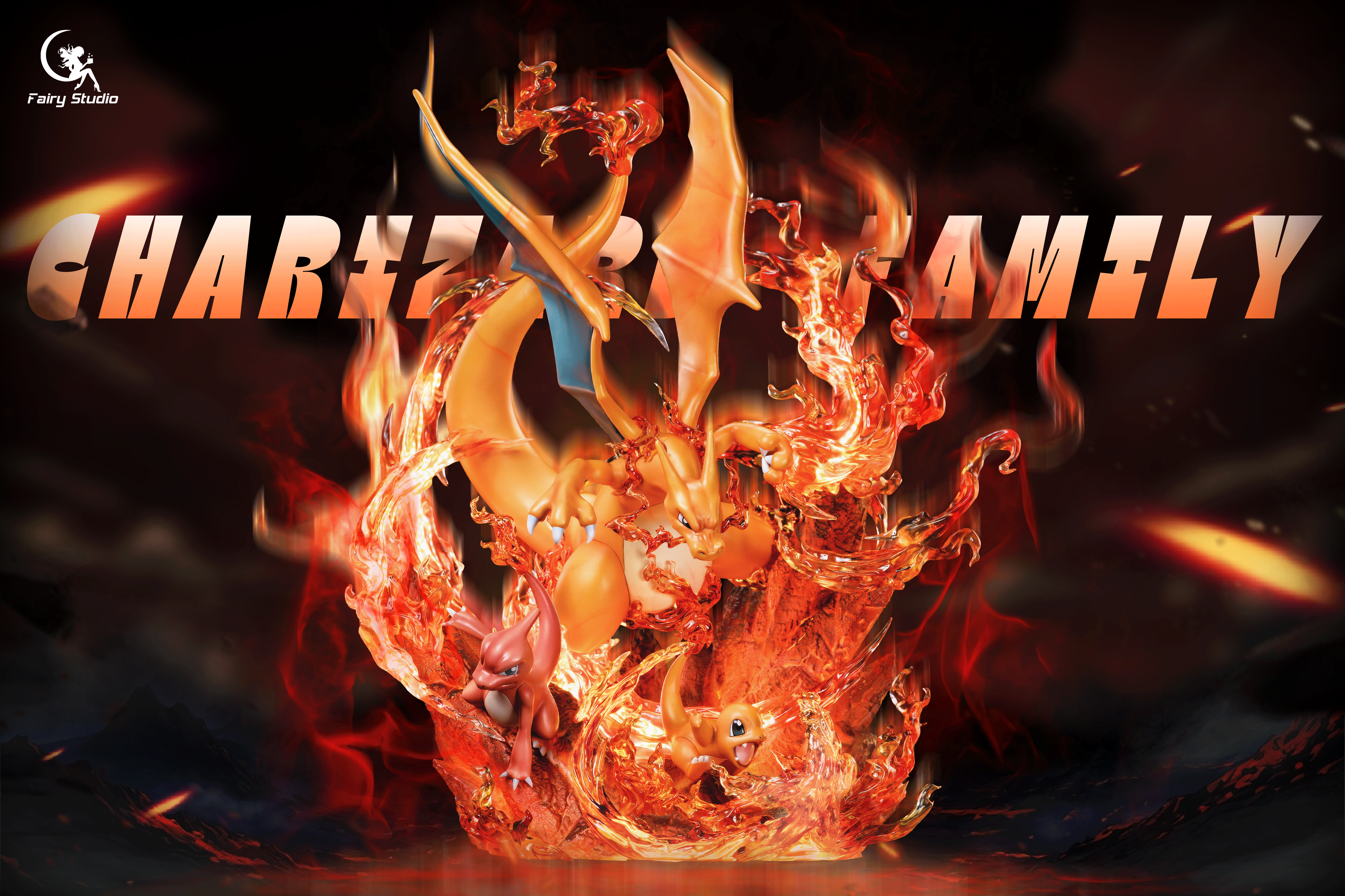 【Pre-sale】Charizard Family-Pokemon-Fairy Studio