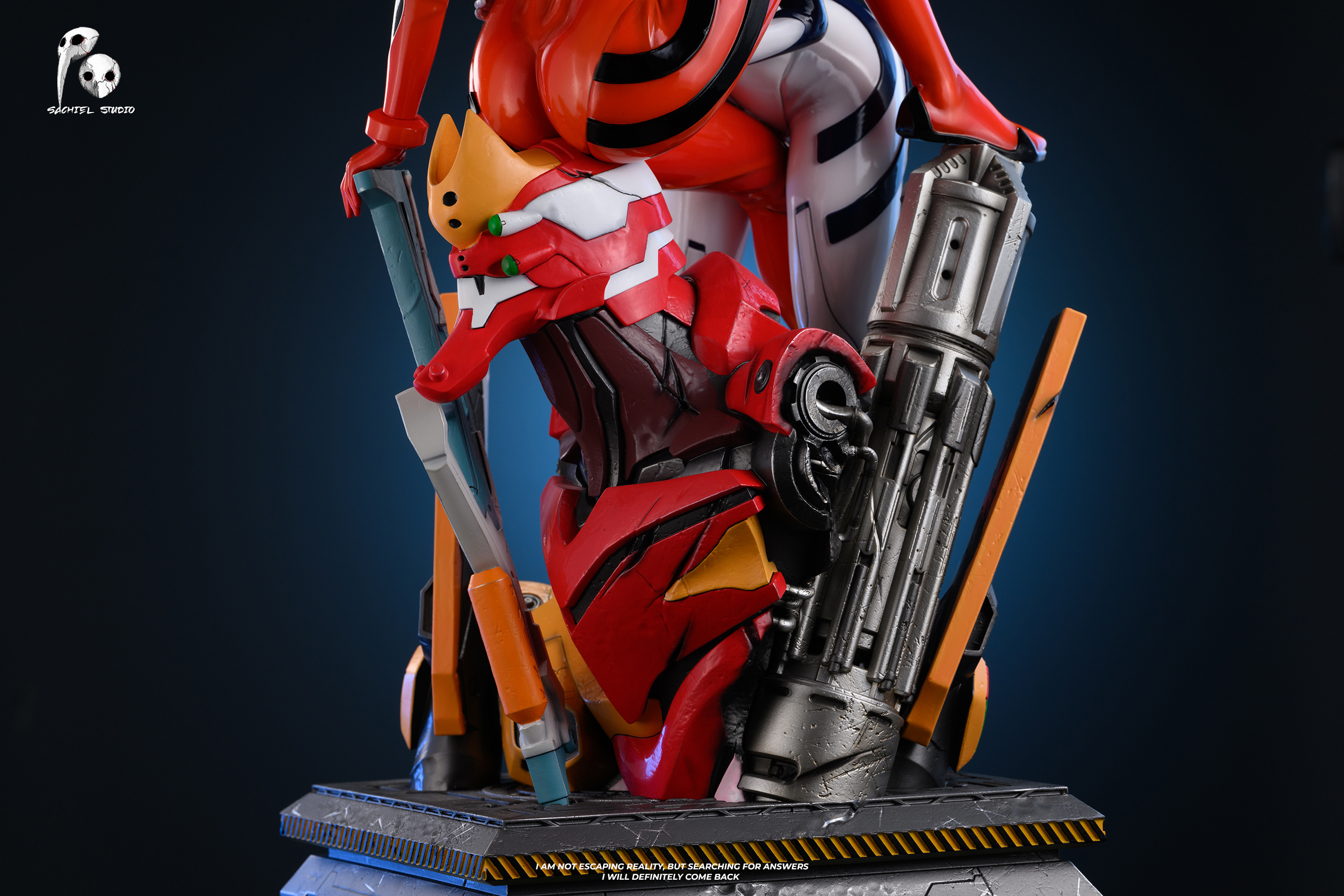 【Pre-sale】1/4 Scale Asuka Langley Soryu & Ayanami Rei-EVA-SACHIEL STUDIO