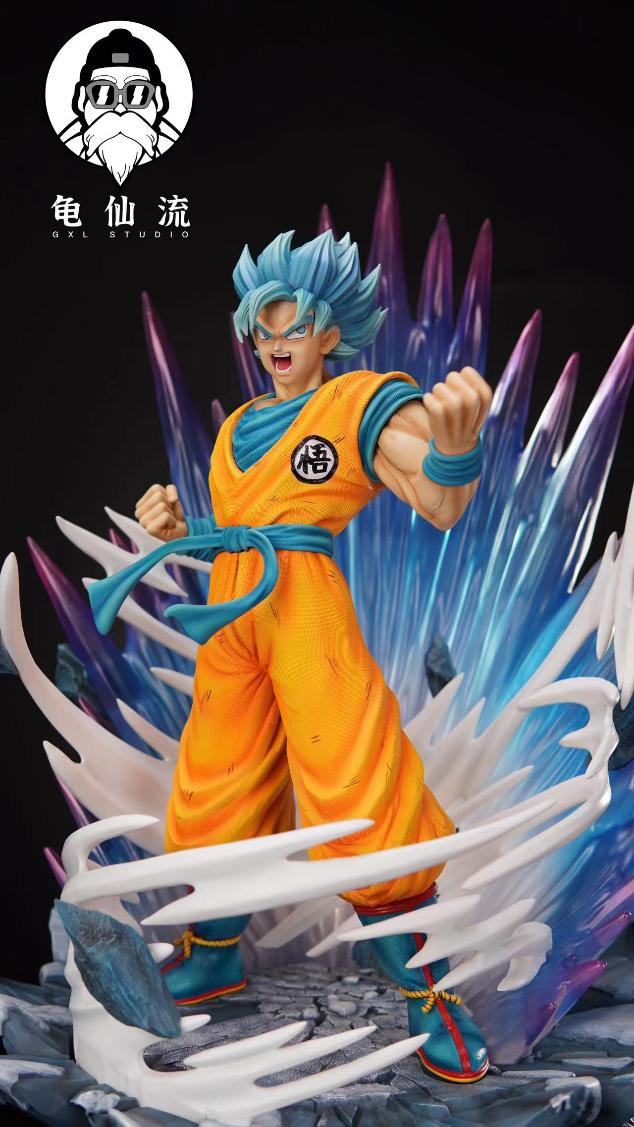 【Pre-sale】1/4 Scale Super Saiyan Blue Son Goku-GXL Studio
