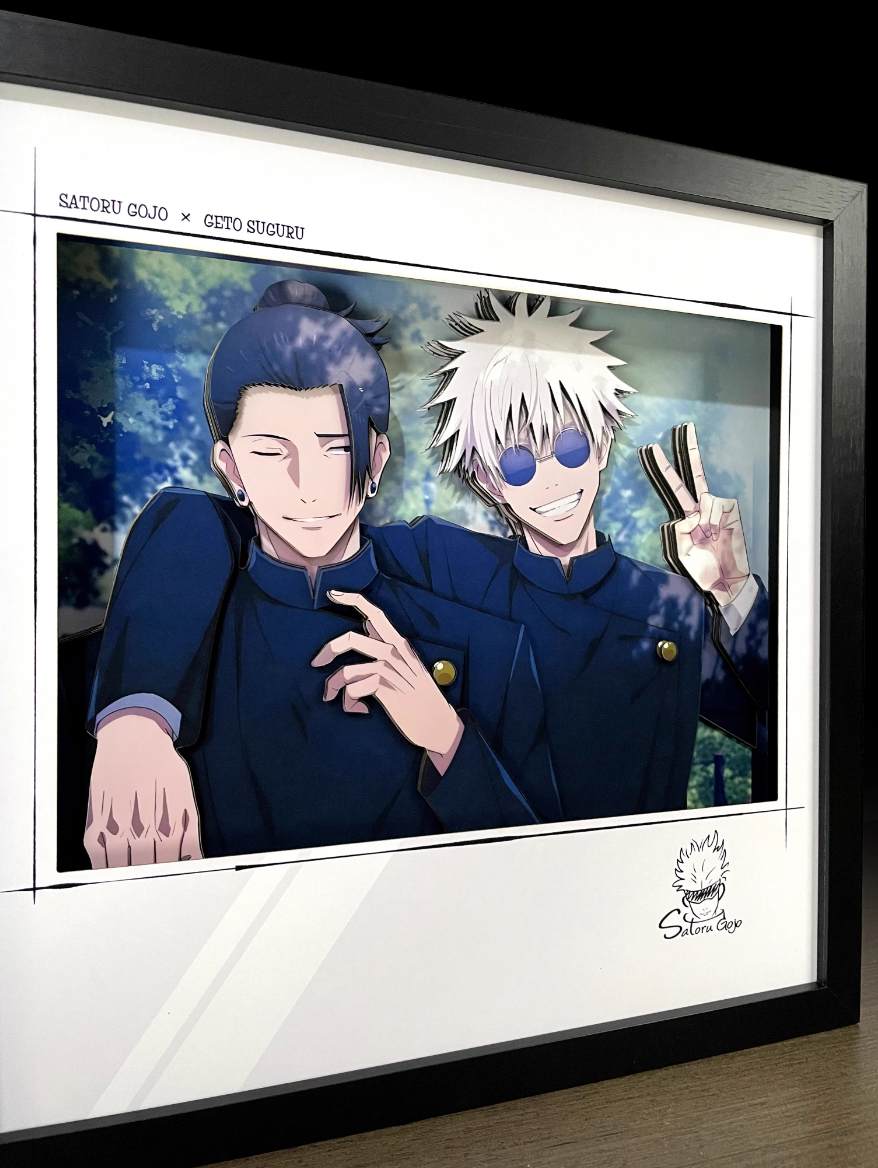 【In stock】Decorative Painting of Gojo & Geto-MOMO Studio