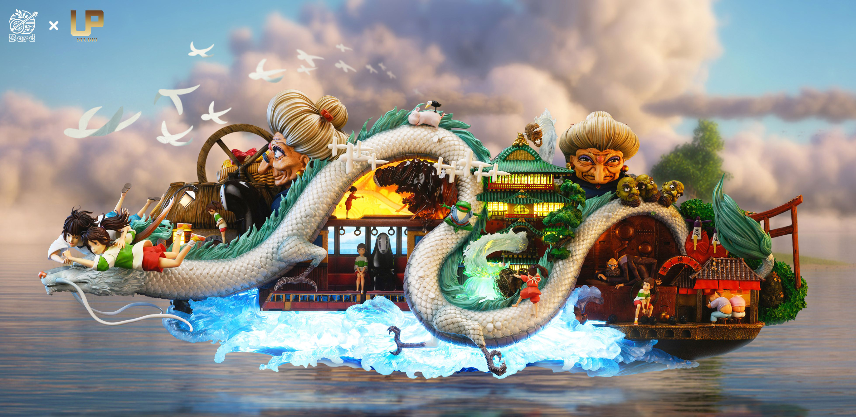 【Pre-sale】Gallery Series 001 Spirited Away with LED-Spirited Away-Bard Studio x UP Studio