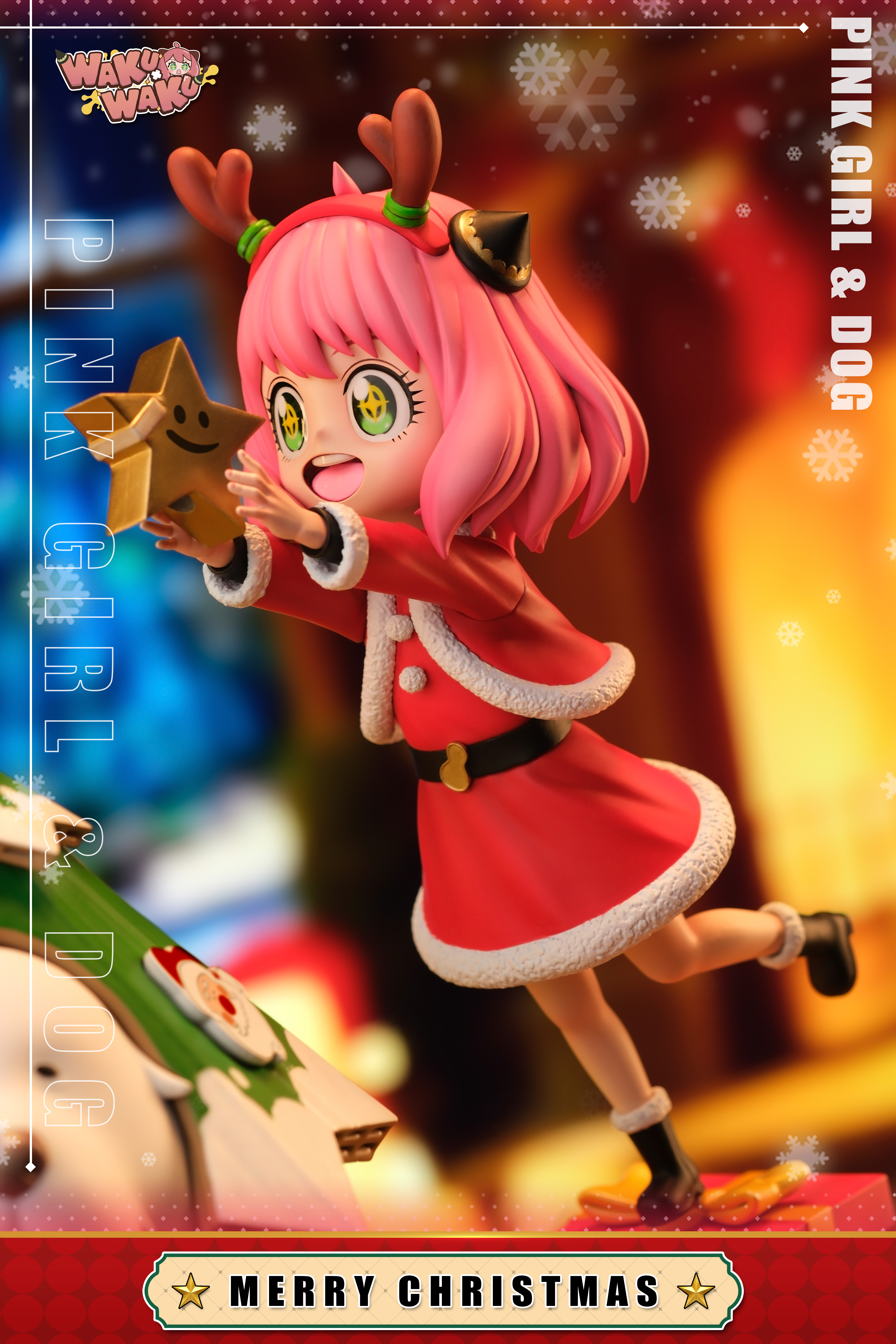 【Pre-sale】Christmas Anya Forger & Bond-WAKUWAKU Studio