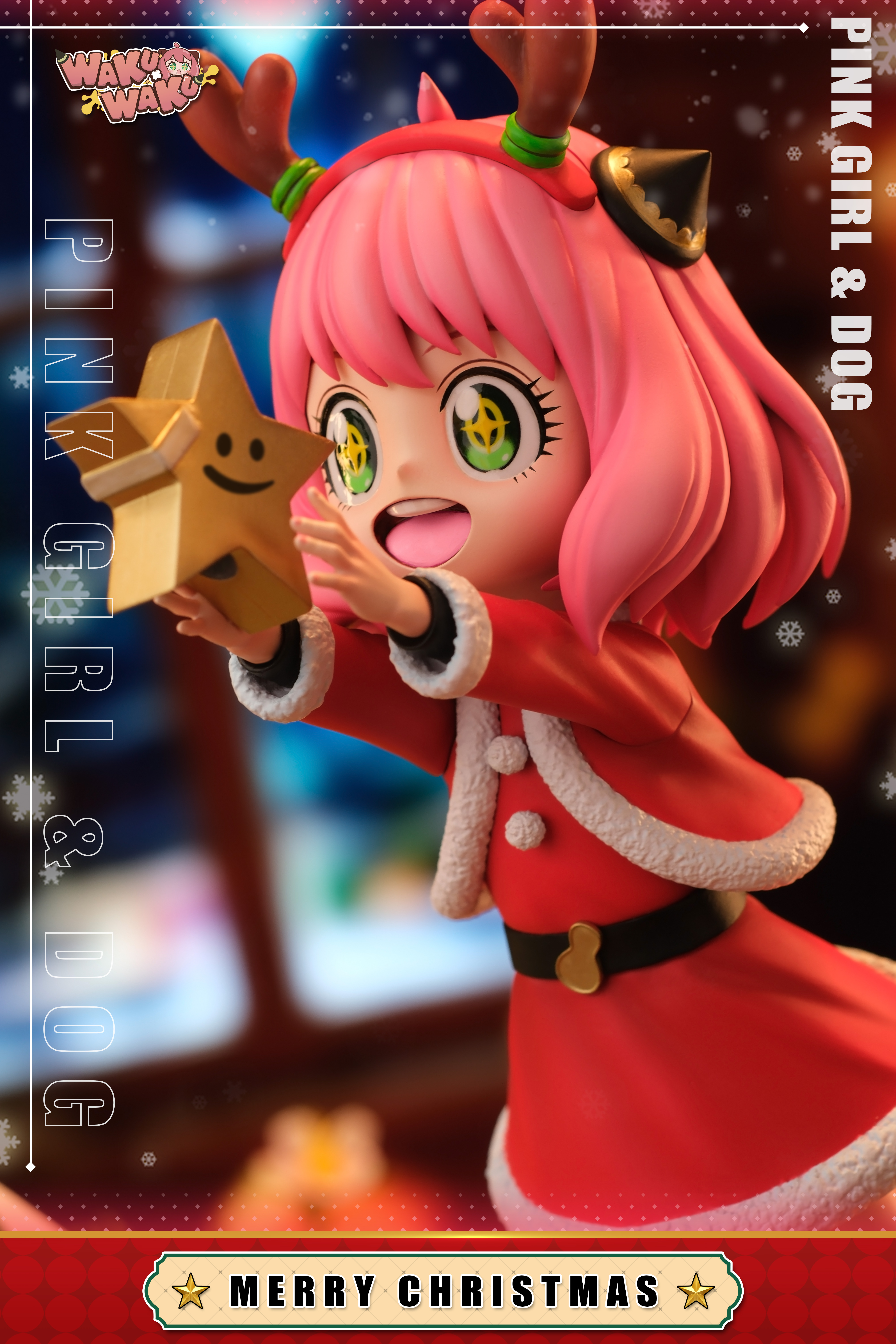 【Pre-sale】Christmas Anya Forger & Bond-WAKUWAKU Studio