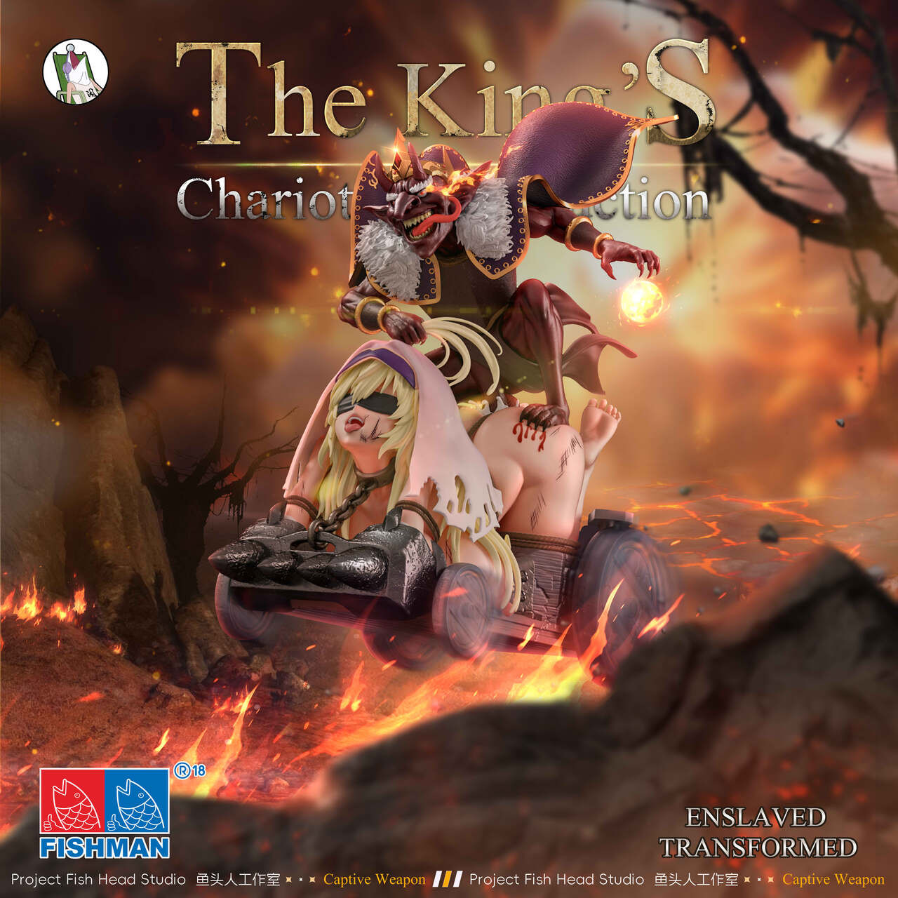 【Pre-sale】1/6 Scale The King's Charior of Destruction Goblin 002-Goblin Slayer-Fish Head Studio