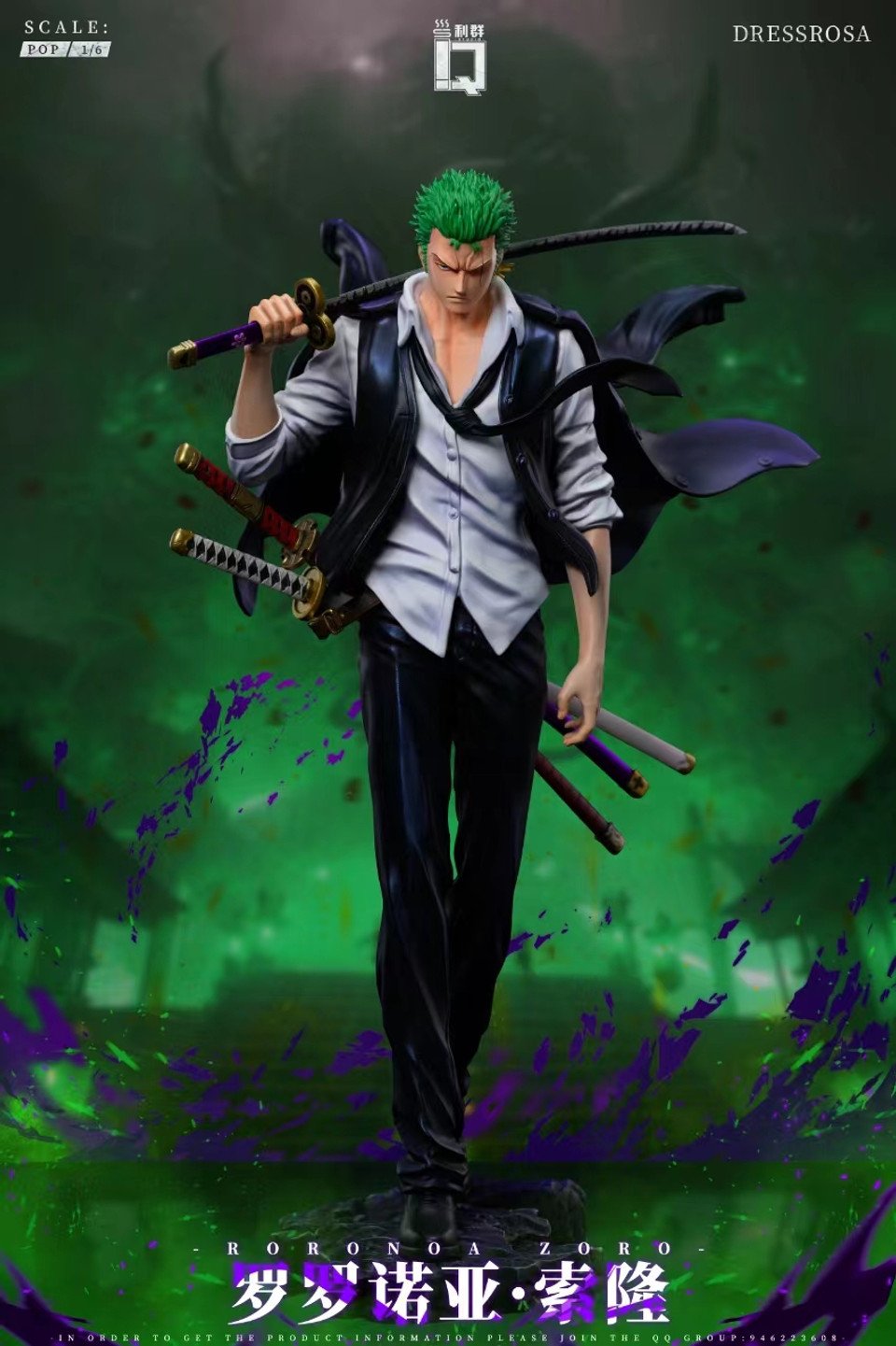 【Sold out】POP & 1/6 Scale Zoro-LiQun Studio