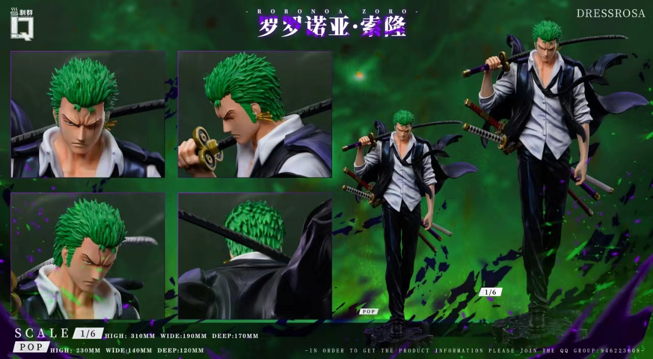 【Sold out】POP & 1/6 Scale Zoro-LiQun Studio