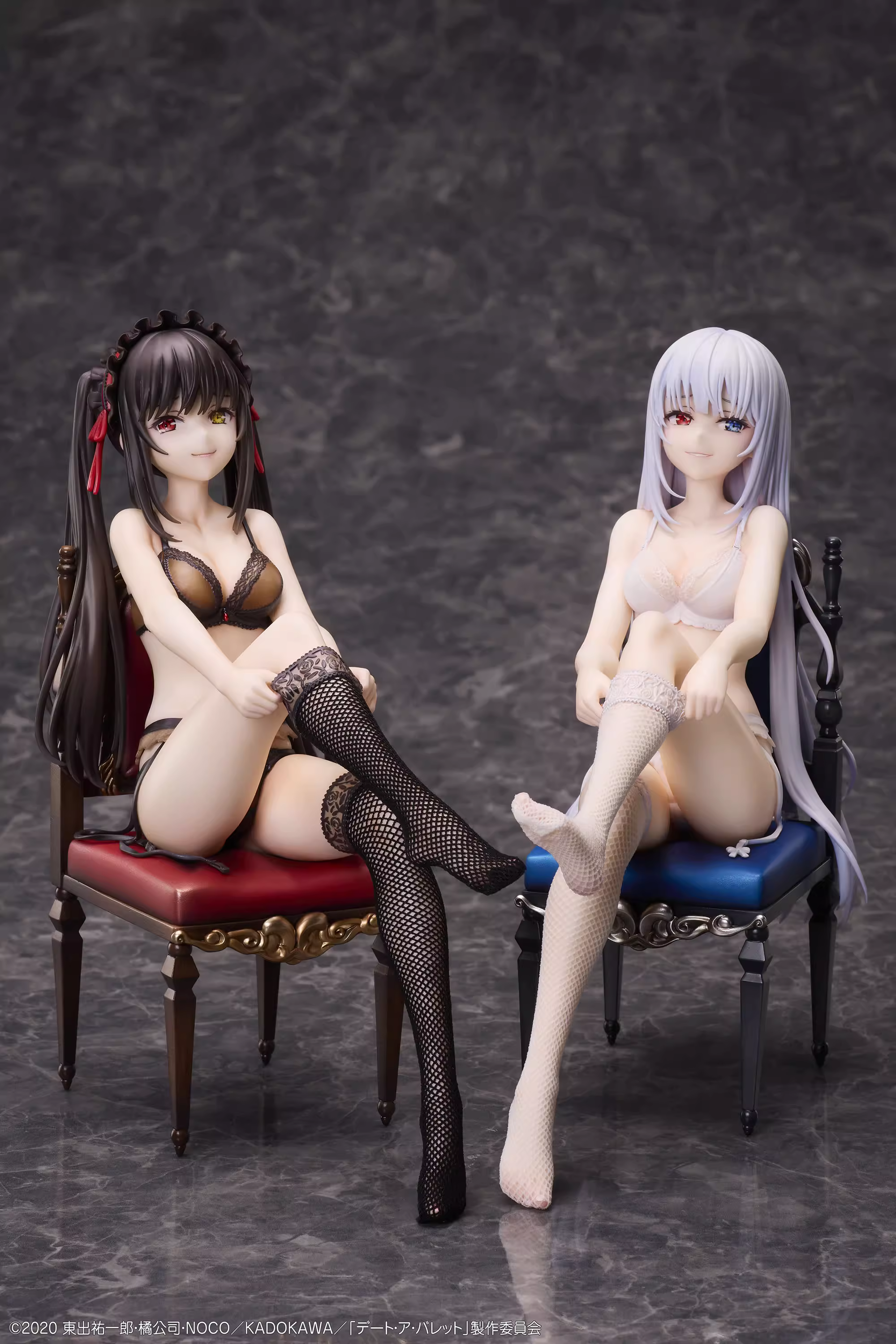 【Pre-sale】1/7 Scale White Queen & Tokisaki Kurumi-Date A Live-Design COCO Studio