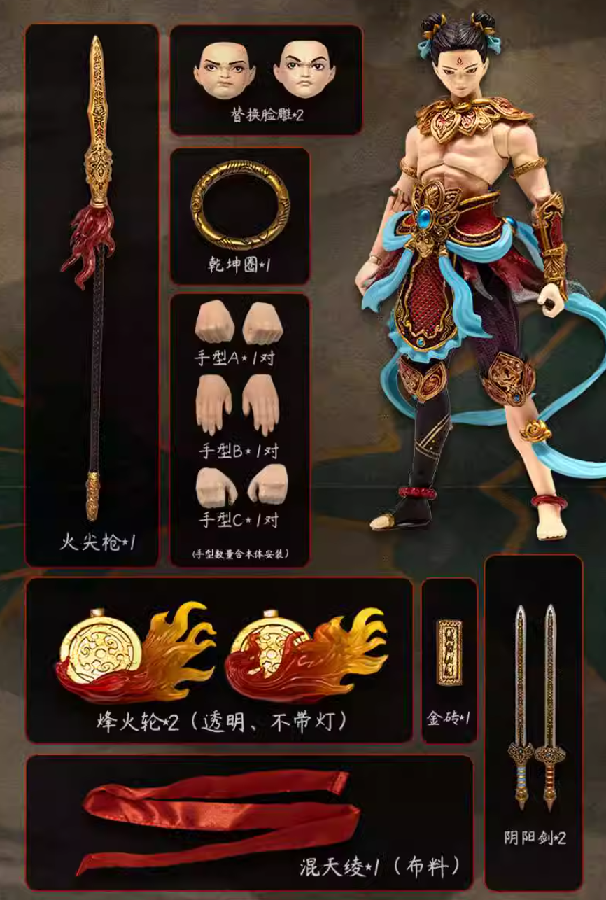 【Pre-sale】1/12 Scale FJ-1A02 NeZha-The Journey to the West-FancyRealm Studio