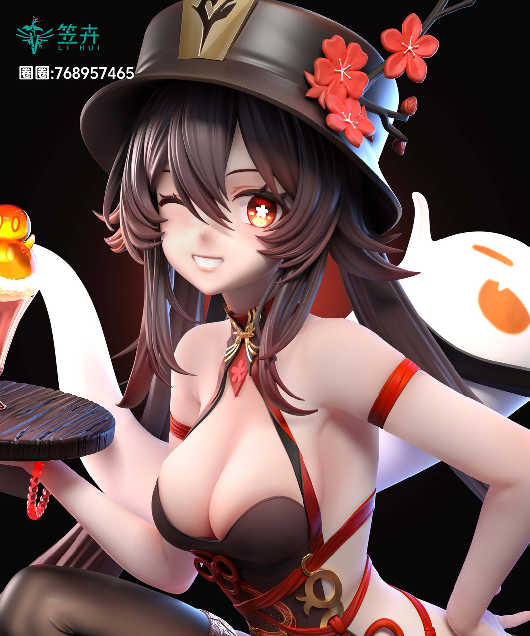 【Pre-sale】1/6 Scale HuTao-Genshin Impact-LiHui Studio