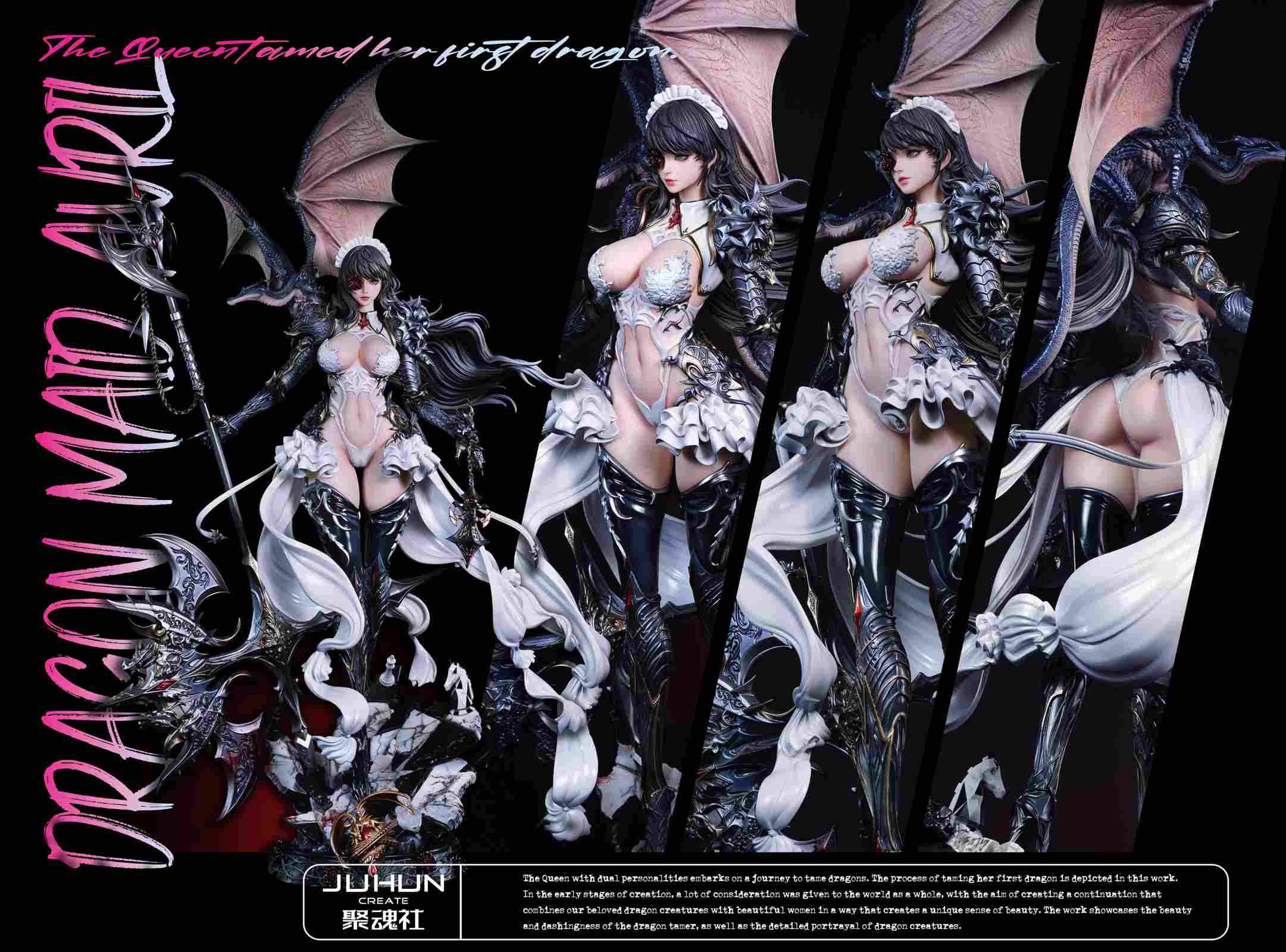 【Pre-sale closed】 Dragon Queen/ Maid Avril–Original Design–JuHun Create Studio