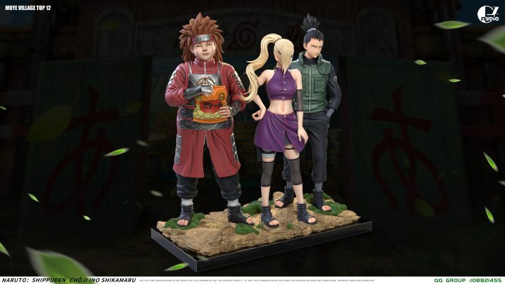 【Pre-sale】1/6 Scale Boar–Deer–Butterfly Akimichi Choji & Nara Shikamaru & Yamanaka Ino-GZ Studio