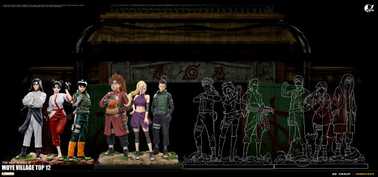 【Pre-sale】1/6 Scale Boar–Deer–Butterfly Akimichi Choji & Nara Shikamaru & Yamanaka Ino-GZ Studio