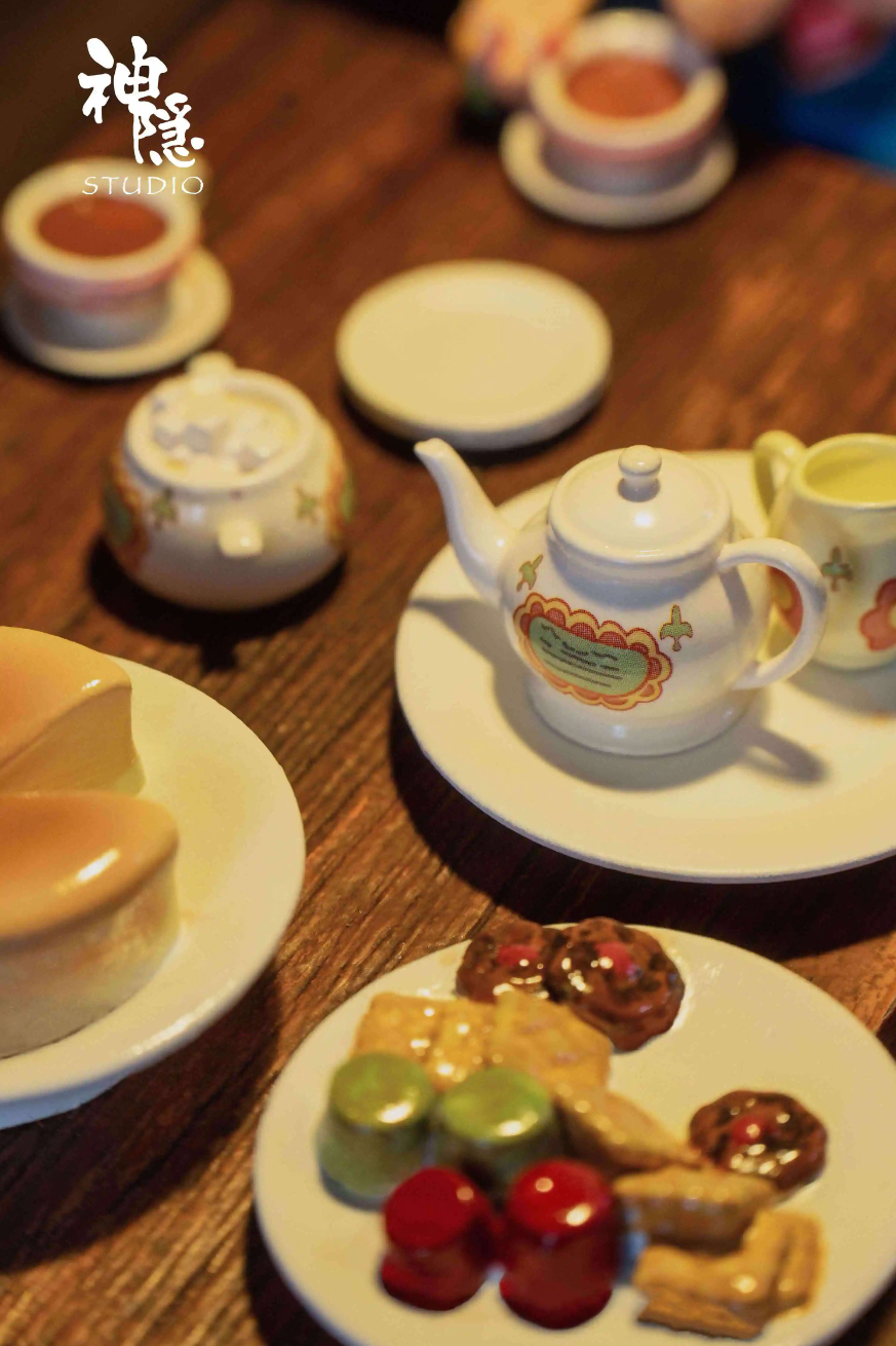 【Sold out】Tea Party No-face Man & ぜにーば-Spirited Away-ShenYin Studio