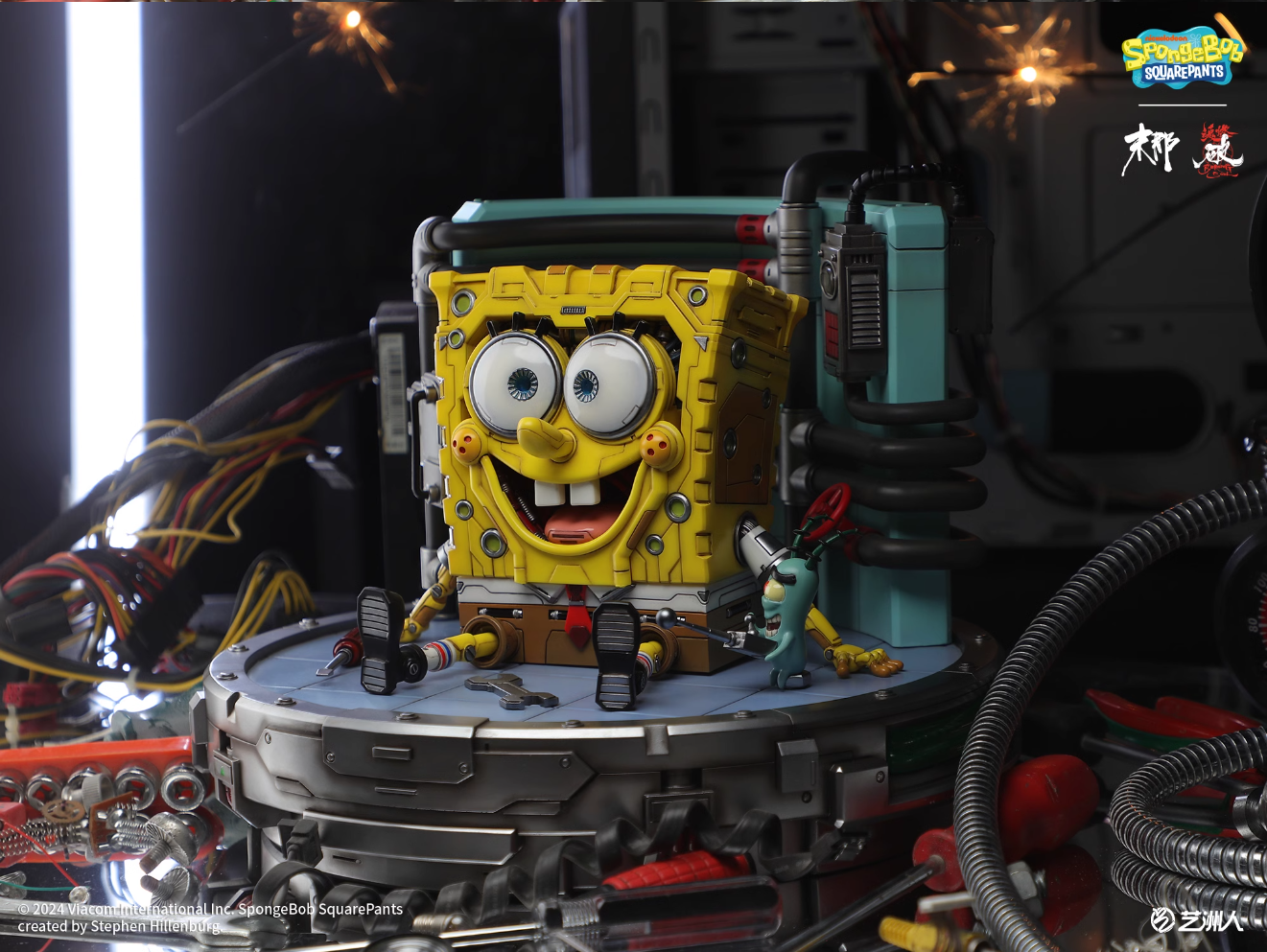 【Pre-sale】Mechanical SpongeBob SquarePants-SpongeBob SquarePants-MNHR Studio