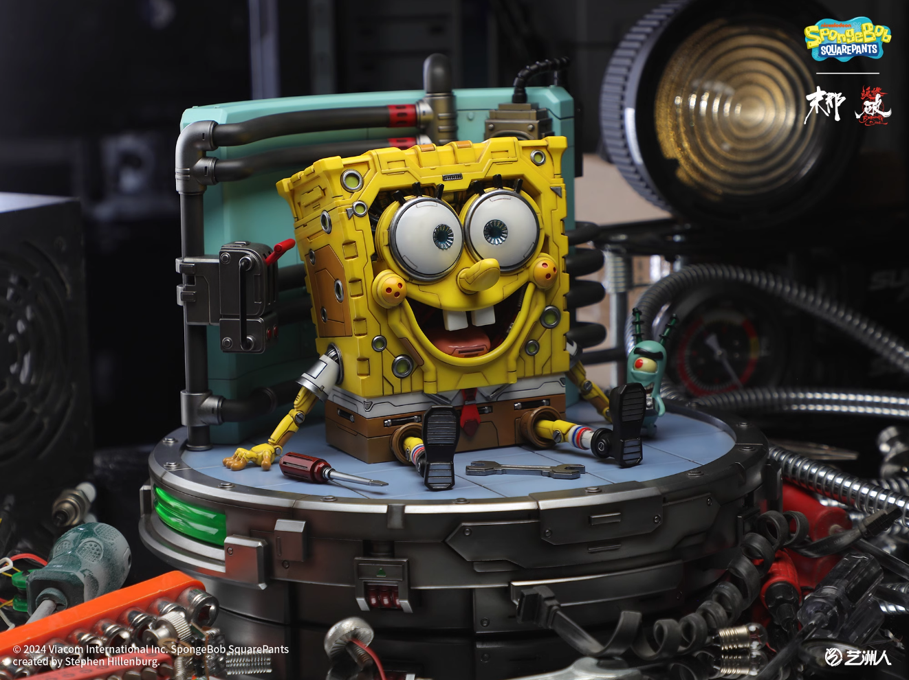 【Pre-sale】Mechanical SpongeBob SquarePants-SpongeBob SquarePants-MNHR Studio