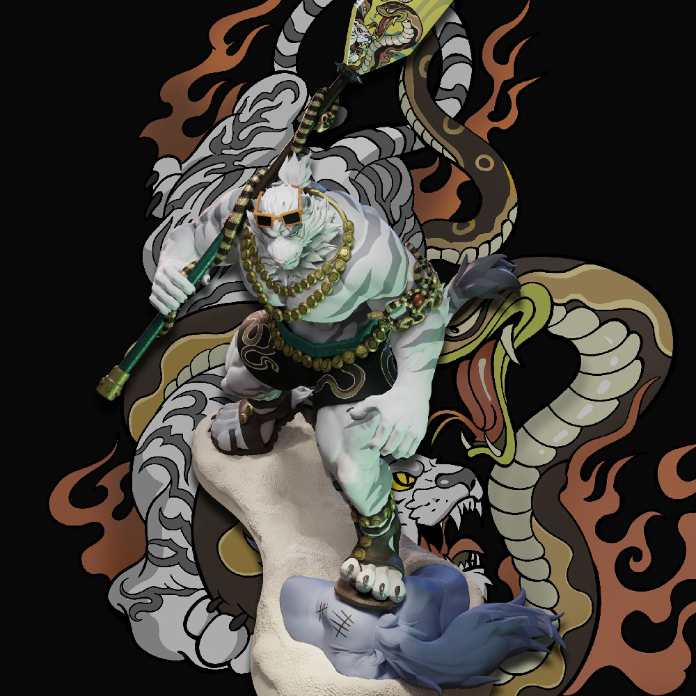 【Last one】1/6 Scale JinQiu-Other series-Shibadon Studio