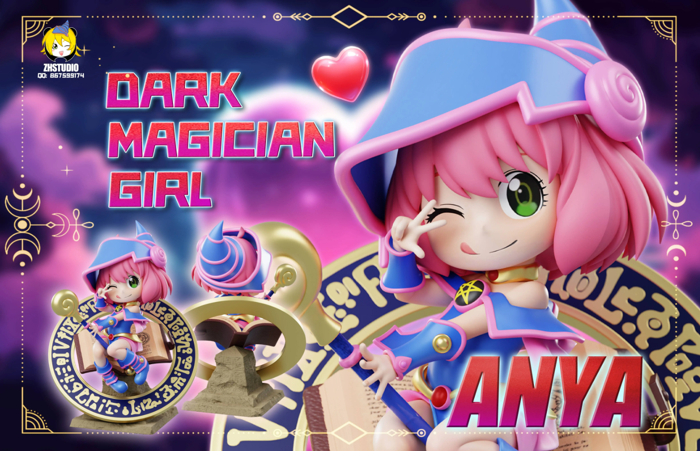 【Pre-sale】Anya Forger Cos Magician Girl-ZH Studio