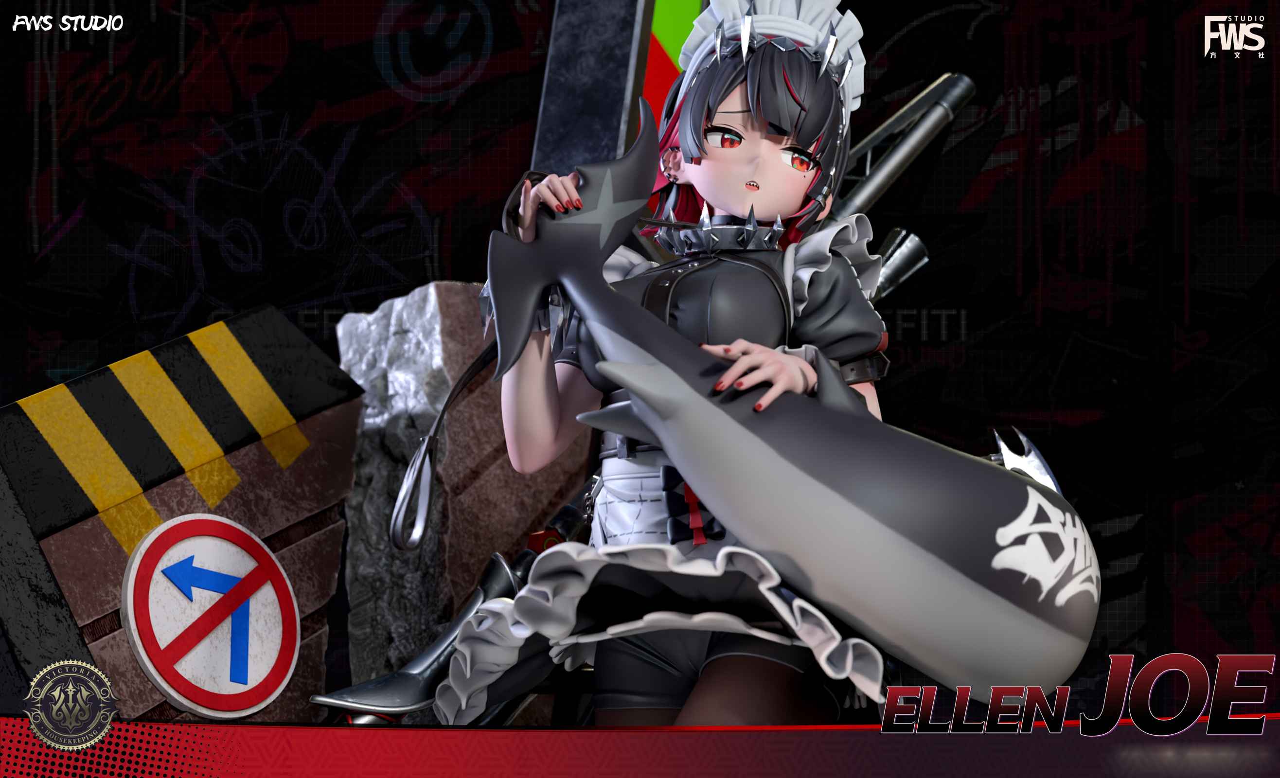 【Pre-sale】1/6 Scale Ellen Joe–Zenless Zone Zero–FWS Studio