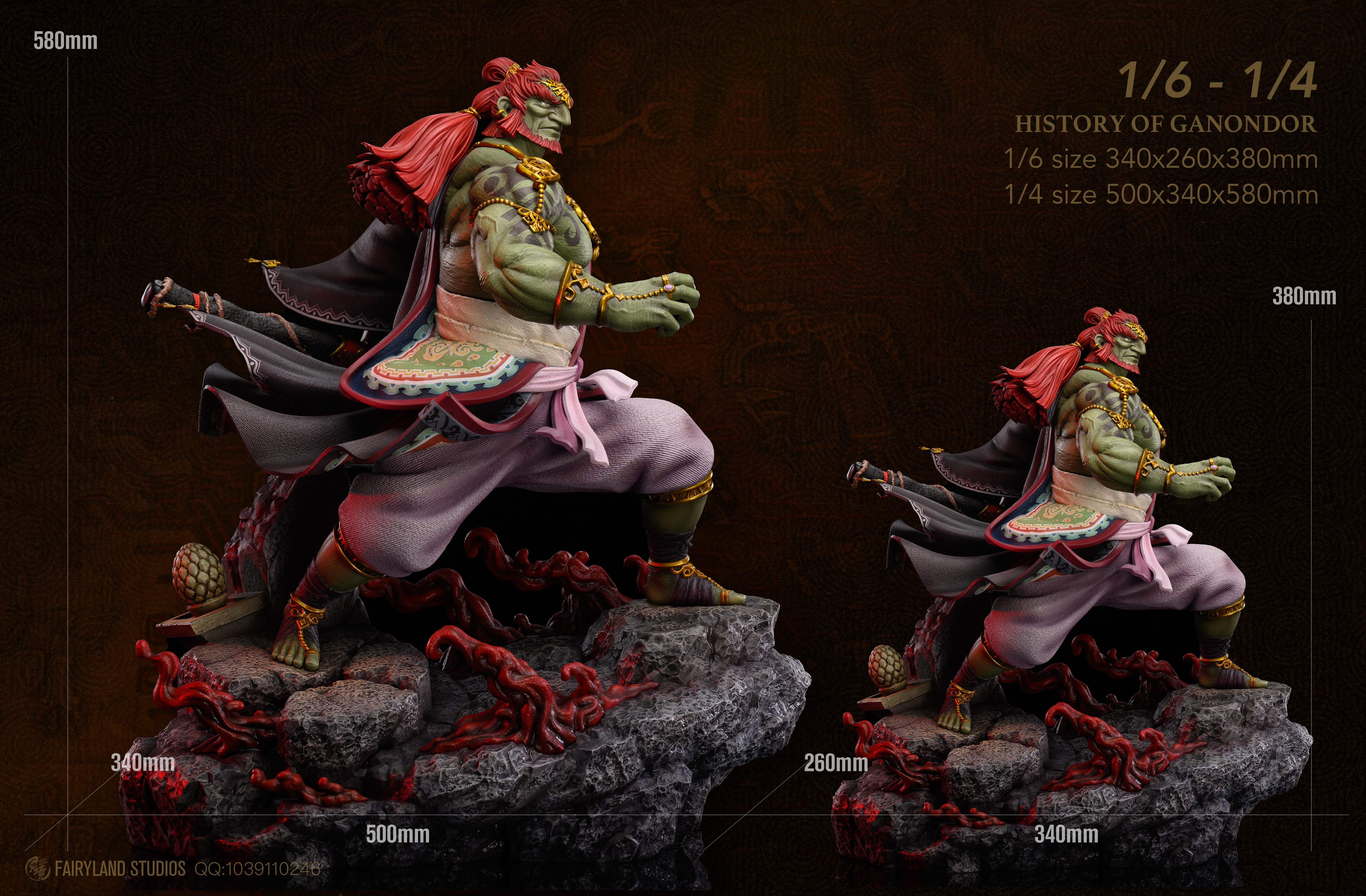【Pre-sale】1/4 & 1/6 Scale Ganondorf-The Legend of Zelda-FairyLand Studio