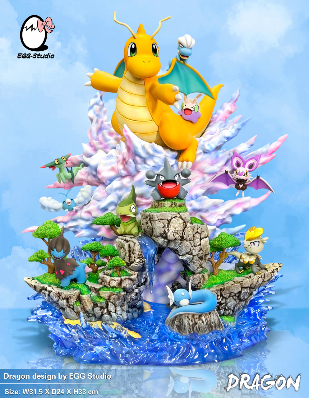 【Pre-sale】Dragon Type Family-Pokemon-EGGS Studio