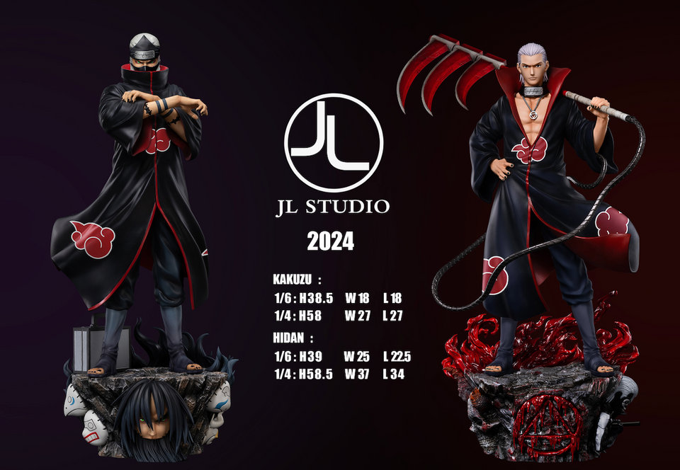 【Pre-sale】1/6 & 1/4 Scale Kakuzu & Hidan-JL Studio