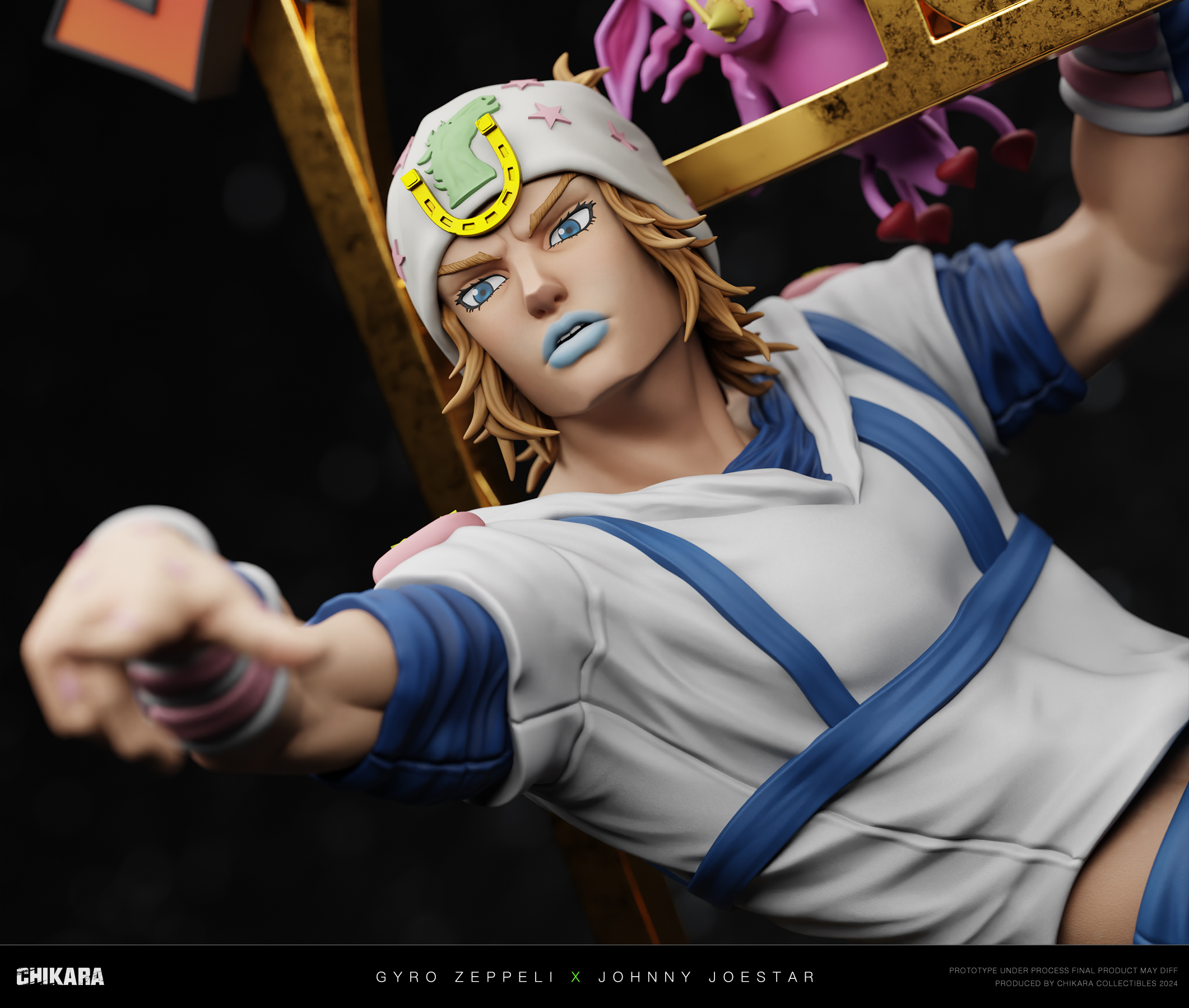 【Sold out】Gyro·Zeppeli & Johnny Joestar-JoJo's Bizarre Adventure-CHIKARA STUDIO