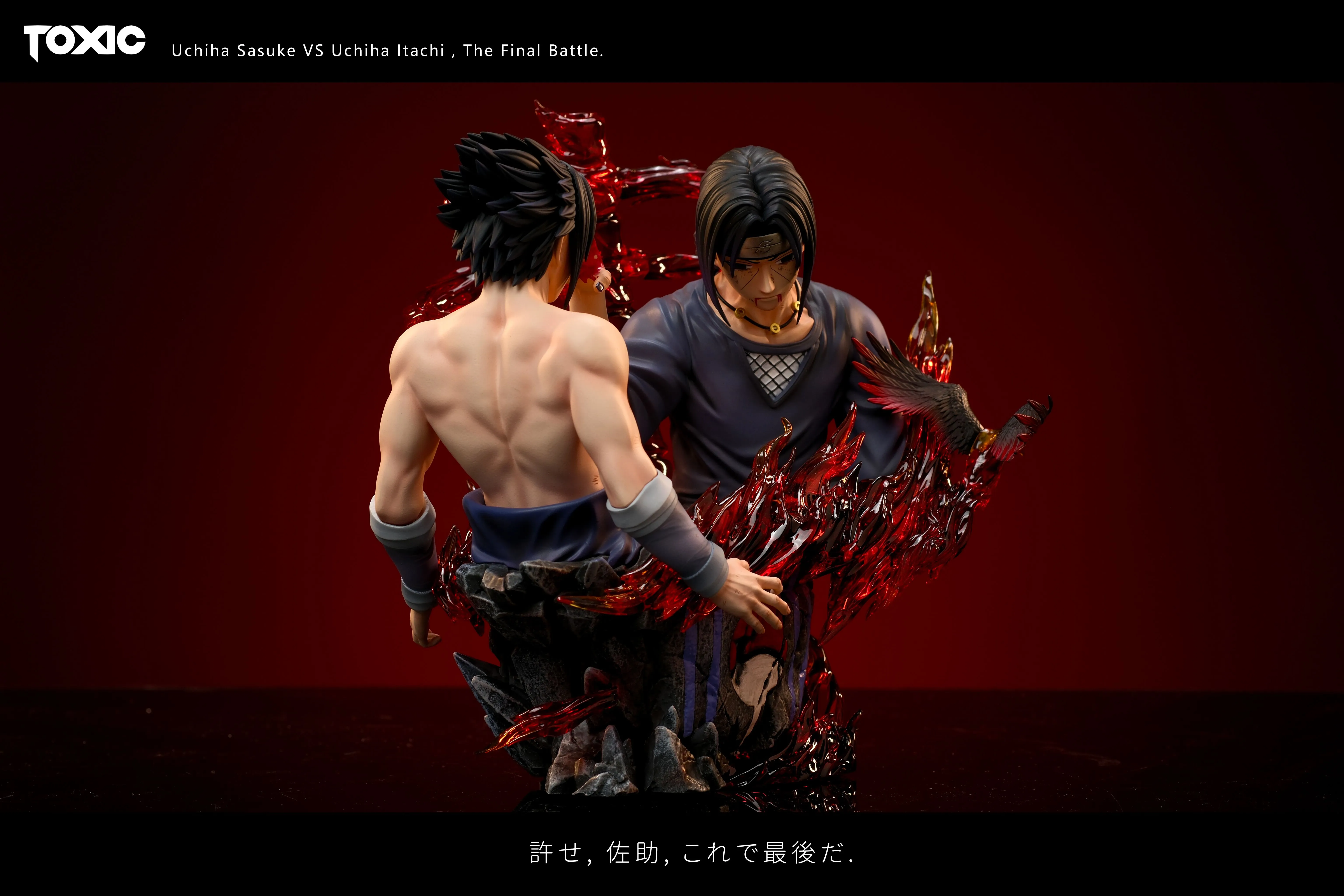 【Sold out】1/1 & 1/6 Scale Typical Scene 01 Bust of Uchiha Sasuke VS Uchiha Itachi-Toxic studio