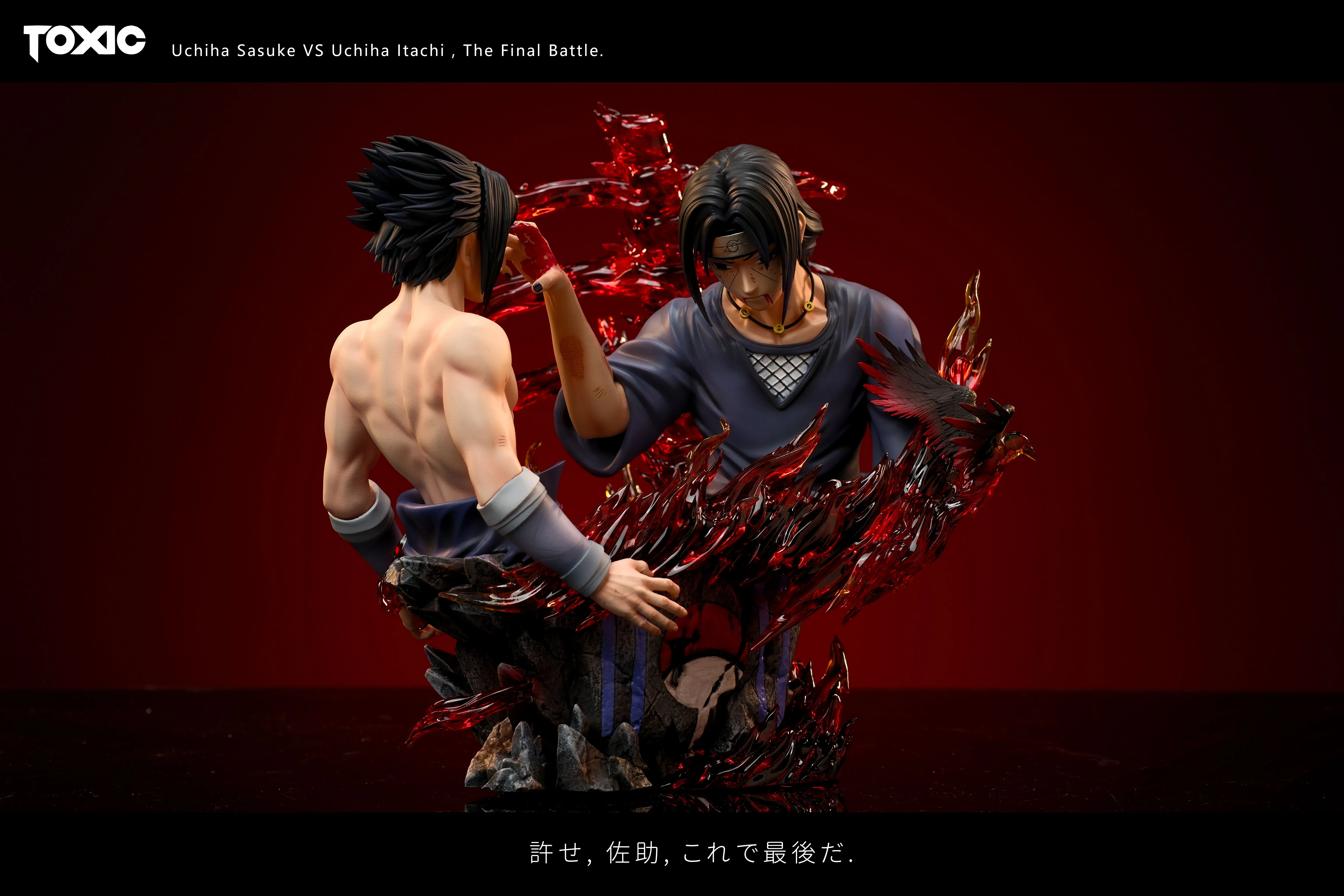 【Sold out】1/1 & 1/6 Scale Typical Scene 01 Bust of Uchiha Sasuke VS Uchiha Itachi-Toxic studio