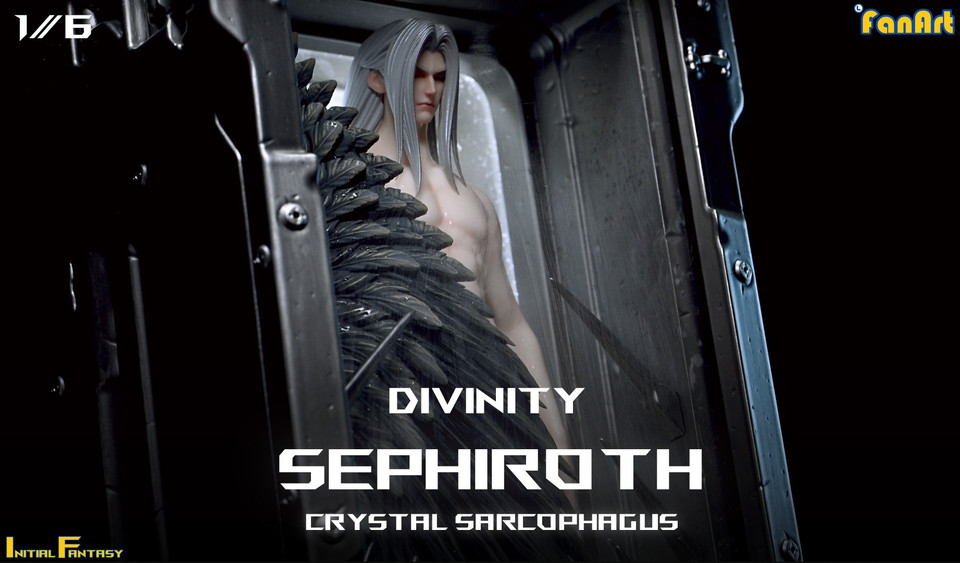 【Pre-sale】1/6 Scale Divinity Sephiroth with LED-(FF7) Final Fantasy-Fanart Studio