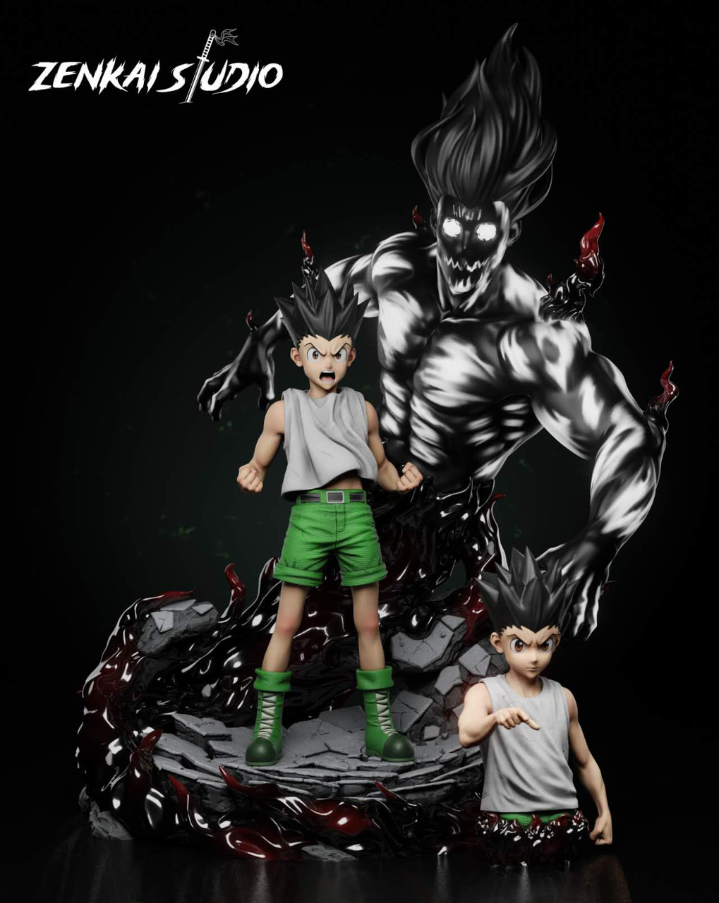 【Pre-sale】1/6, 1/4 & 1/1 Scale Gon Freecss-HUNTER X HUNTER-ZENKAI Studio