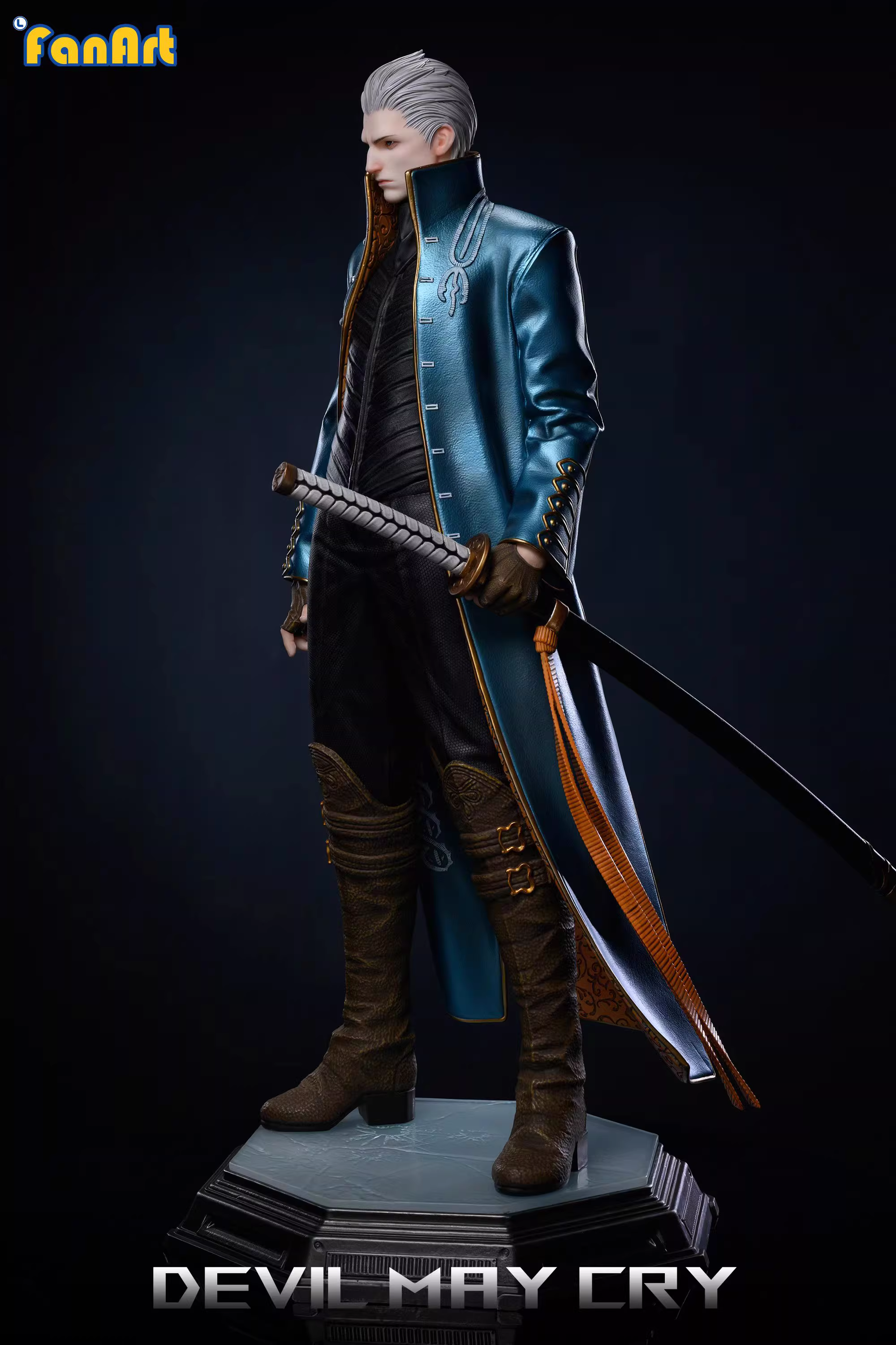 【Pre-sale】1/3 Scale Vergil-Devil May Cry-Fanart Studio