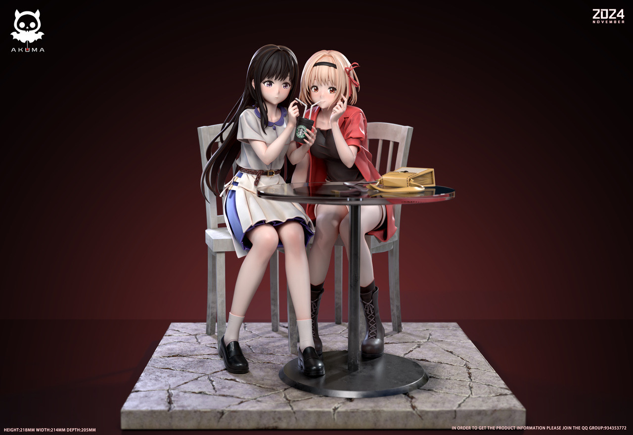 【Pre-sale】1/6 Scale Nishikigi Chisato & Inoue Takina-Lycoris Recoil-Akuma Studio