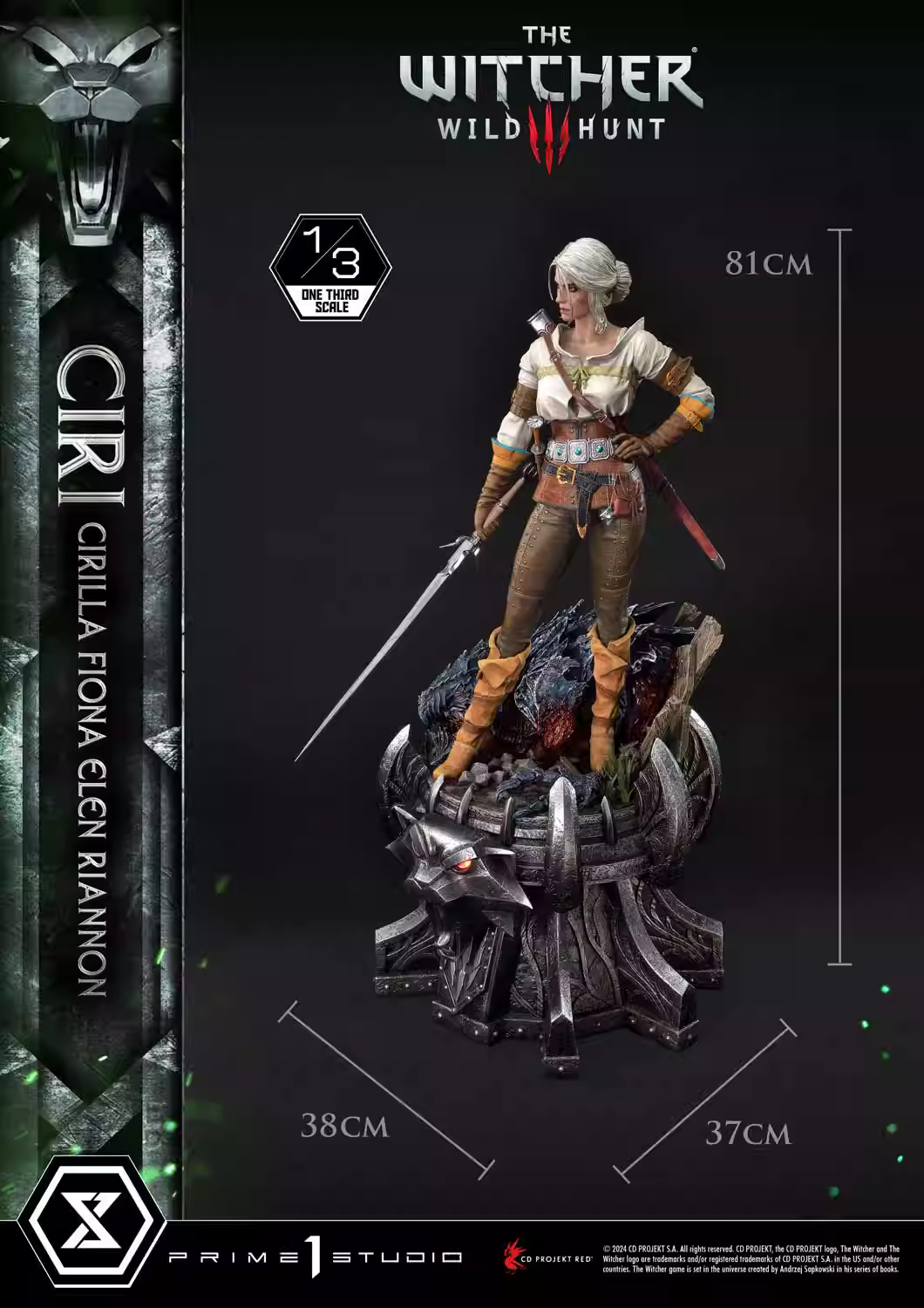 【Pre-sale】1/3 Scale Ciri-The Witcher-Prime 1 Studio