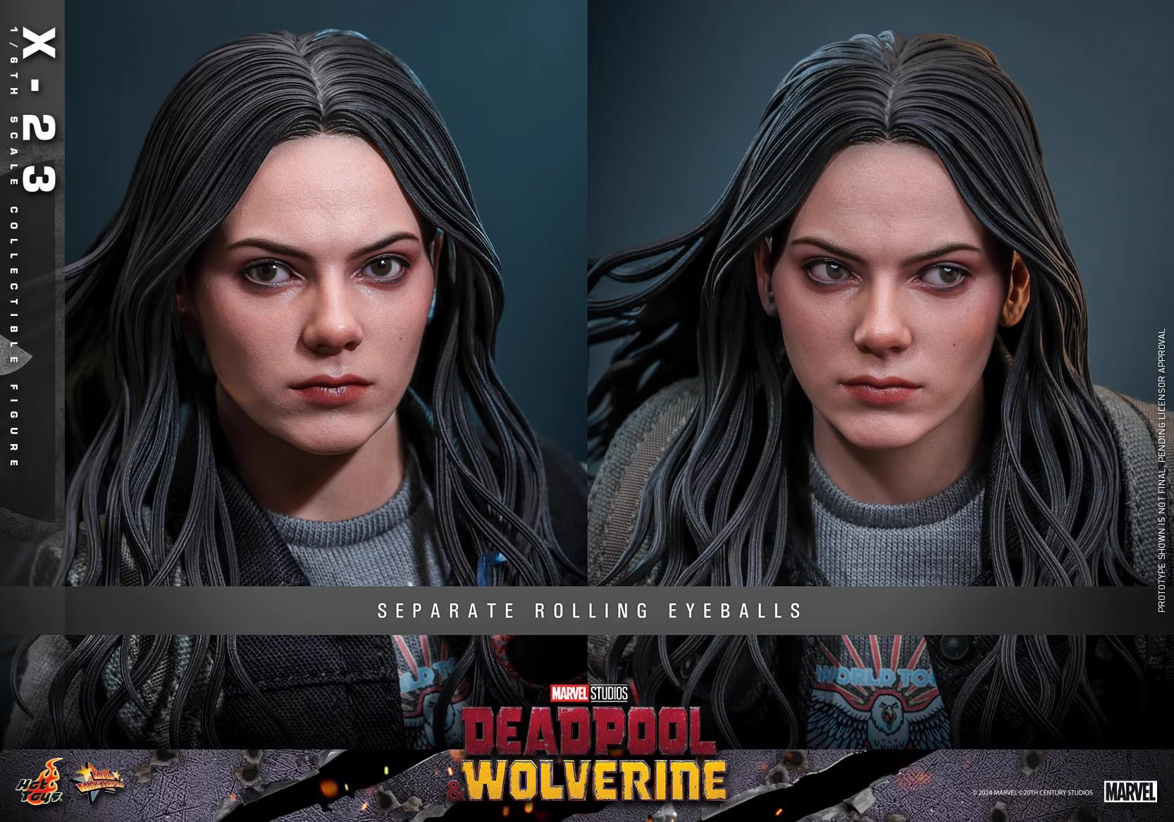 【Pre-sale】1/6 Scale MMS781 X-23 Female Wolverine-Deadpool & Wolverine-Hot Toys Studio