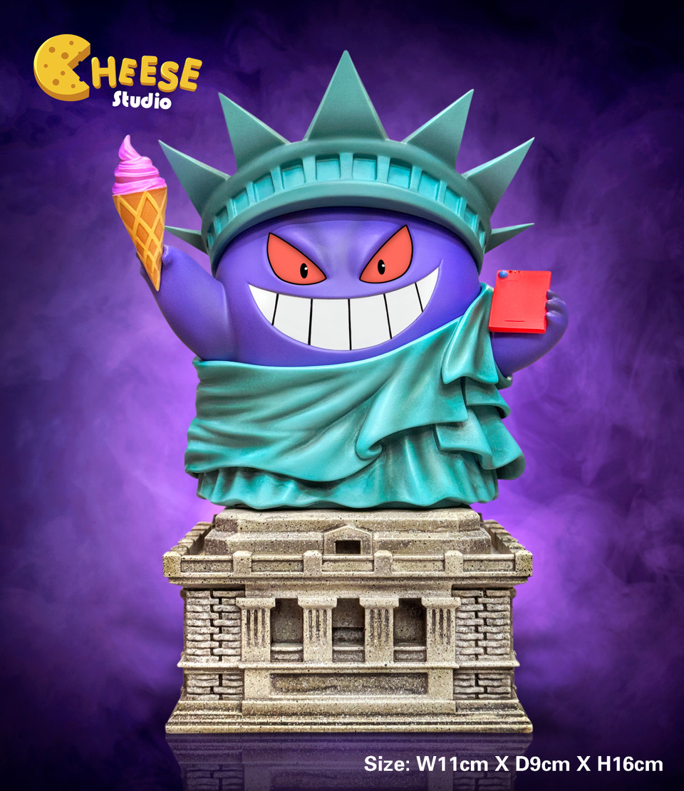 【Pre-sale】Gengar cos Statue of Liberty-Pokemon-CHEESE Studio