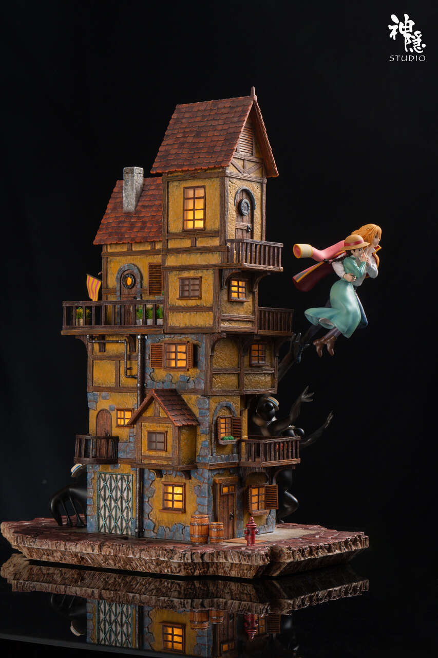 【Pre-sale】Howl and Sophie's Aerial Encounter with LED-Howl's Moving Castle-ShenYin Studio
