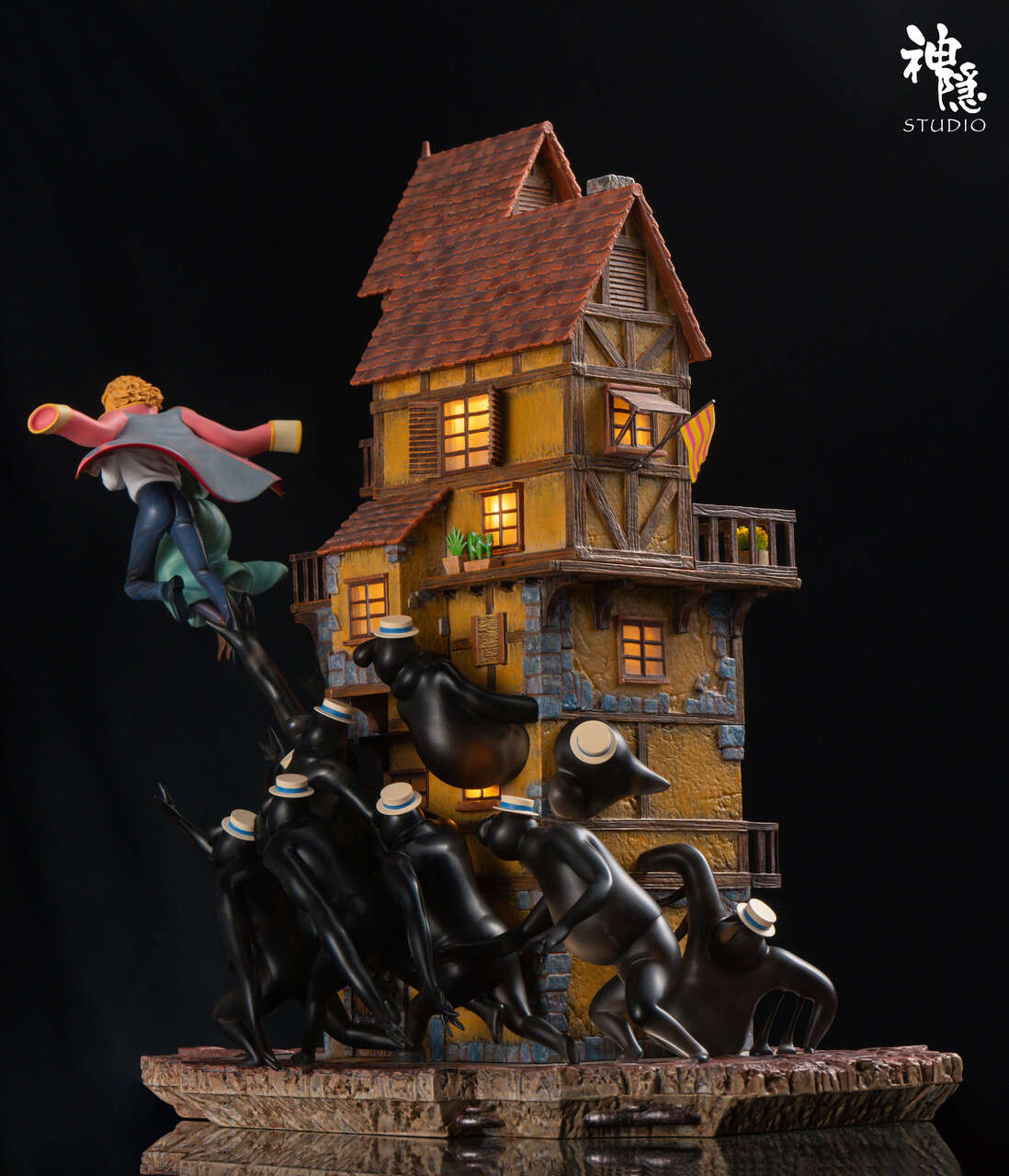 【Pre-sale】Howl and Sophie's Aerial Encounter with LED-Howl's Moving Castle-ShenYin Studio