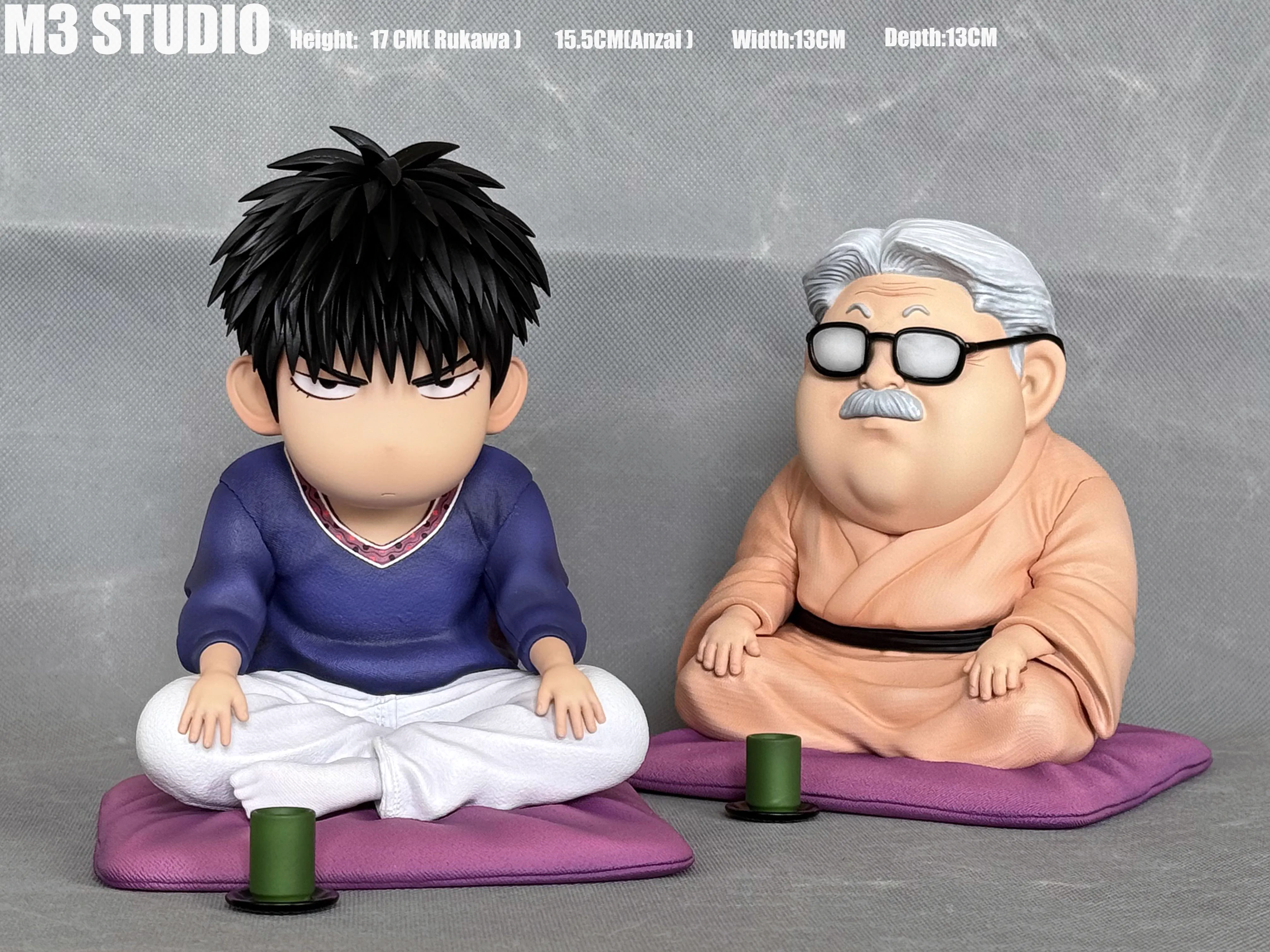 【Pre-sale】Q Version Rukawa Kaede & Mitsuyoshi Anzai-Slam Dunk-M3 Studio