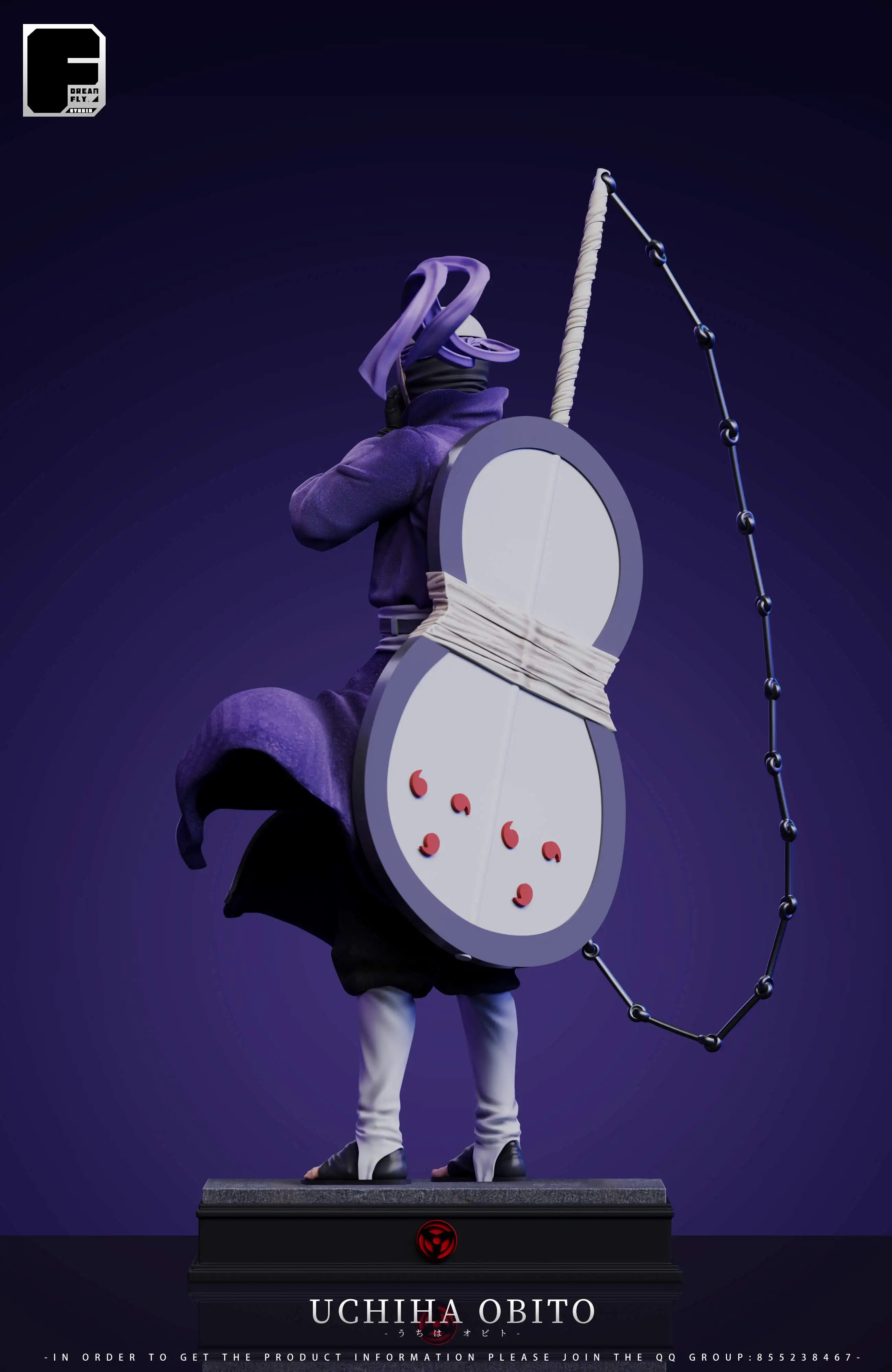 【Sold out】1/6 & 1/1 Scale Bust of Uchiha Obito-Dream Fly Studio