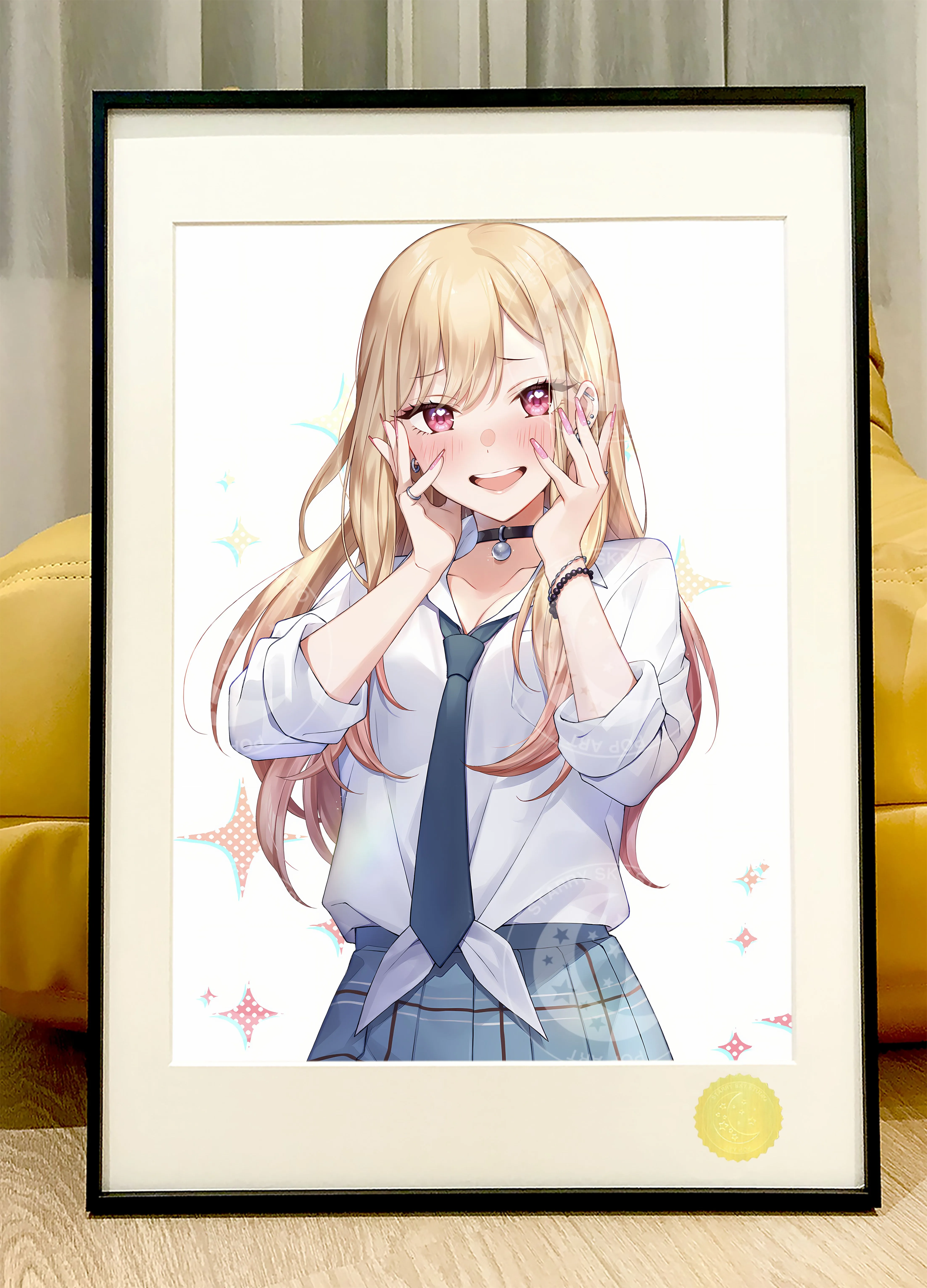 【Pre-sale】Decorative Painting of Red Face Kitagawa Marin-My Dress-Up Darling-XingKong Studio