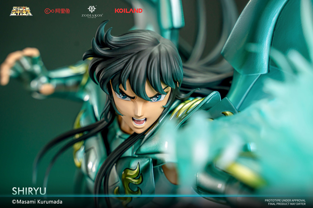 【Pre-sale】1/6 Scale God cloth Shiryu Licensed with LED-Saint Seiya-Zodiakos Studio