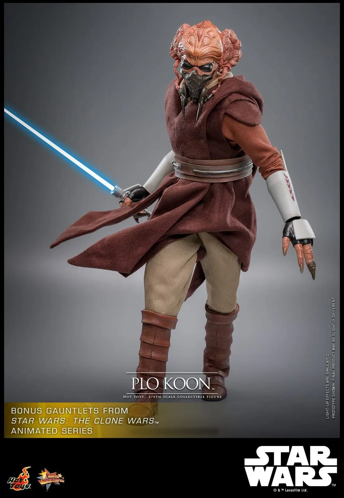 【Pre-sale】1/6 Scale Movable Plo Koon MMS785 with LED-Star Wars-HotToys Studio