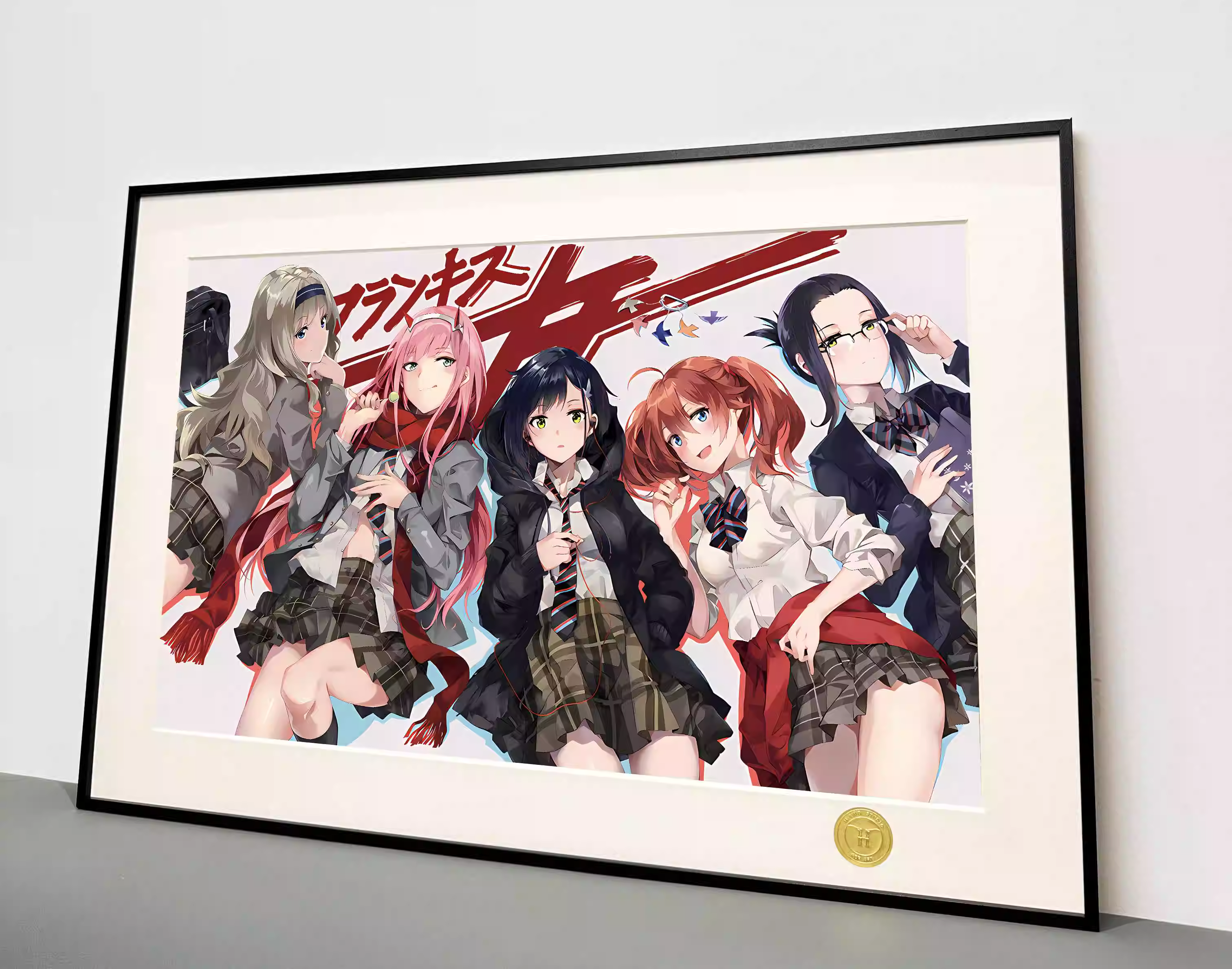 【Pre-sale】Decorative Painting of Five Girls-DARLING in the FRANXX-H2 Studio