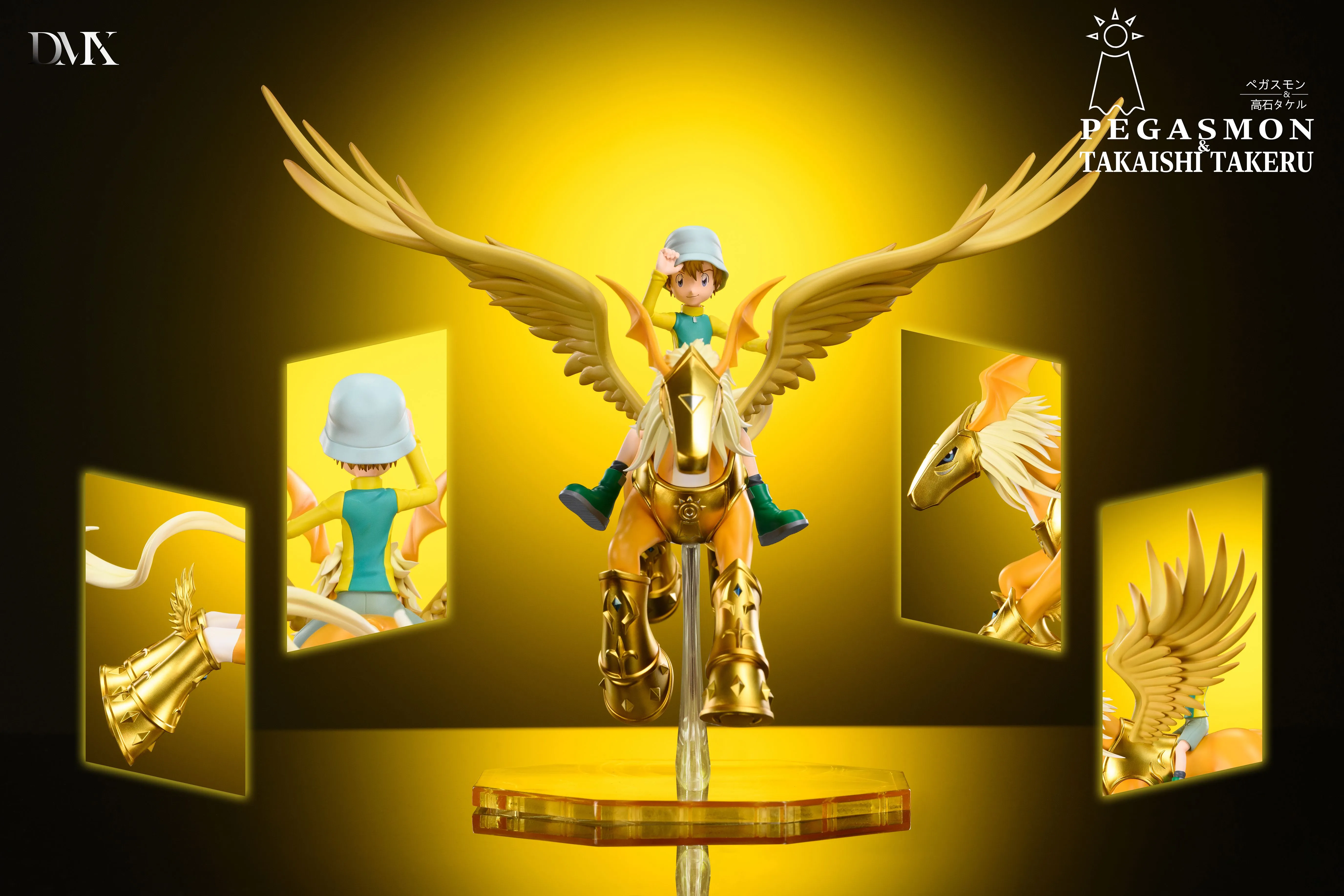 【Pre-sale】Pegasmon/Takaishi Takeru & Nefertimon/Yagami Hikari-Digimon Adventure-DMX STUDIO