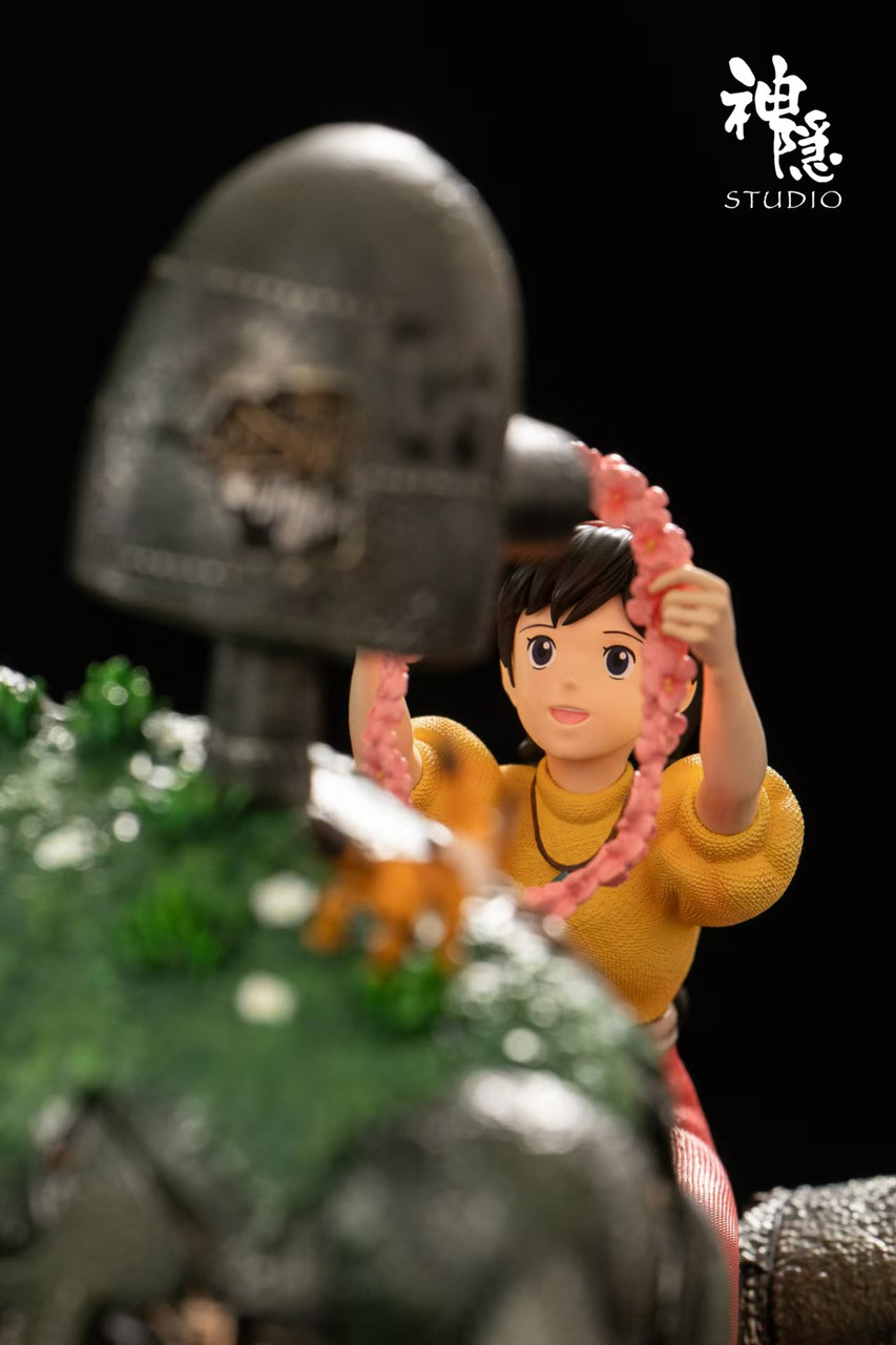 【In stock】Laputa & Sheeta with LED-Castle in the Sky-ShenYin Studio