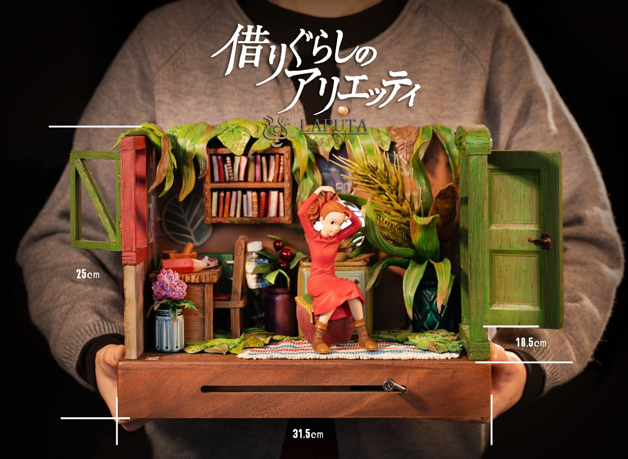 【Pre-sale】The Borrower Arrietty Music Box-The Borrowers-LAPUTA Studio