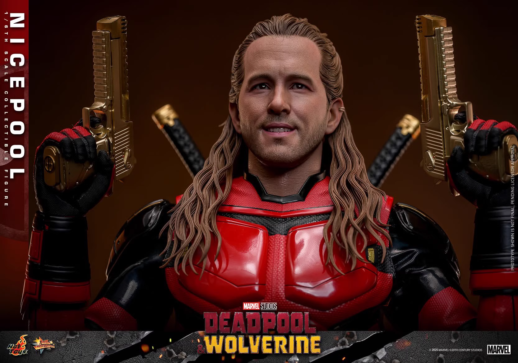 【Pre-sale】1/6 Scale Ryan Reynolds-Deadpool & Wolverine-Hot Toys Studio