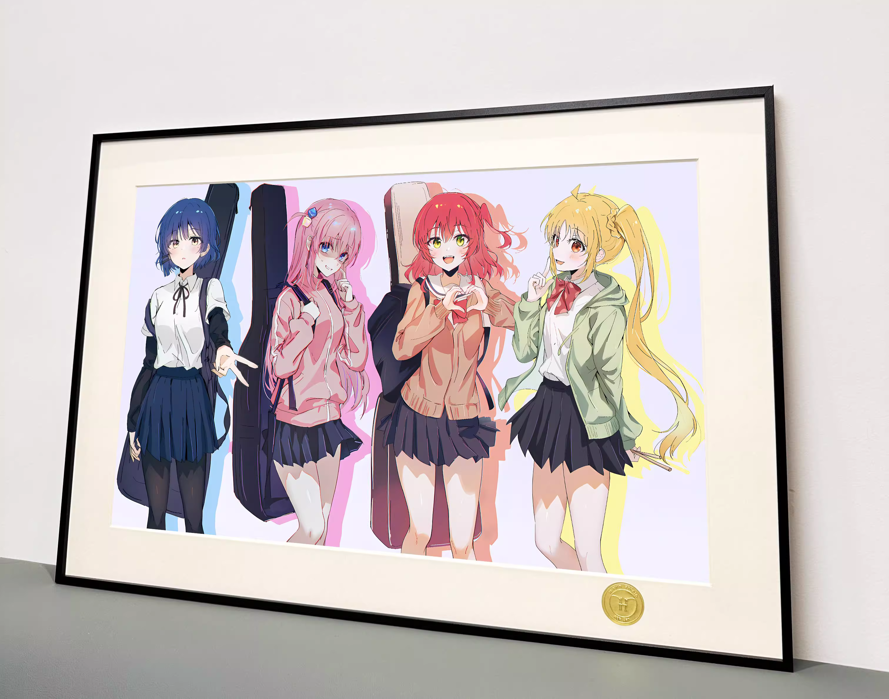 【Pre-sale】Decorative Painting of Four Girls-BOCCHI THE ROCK!-H2 Studio